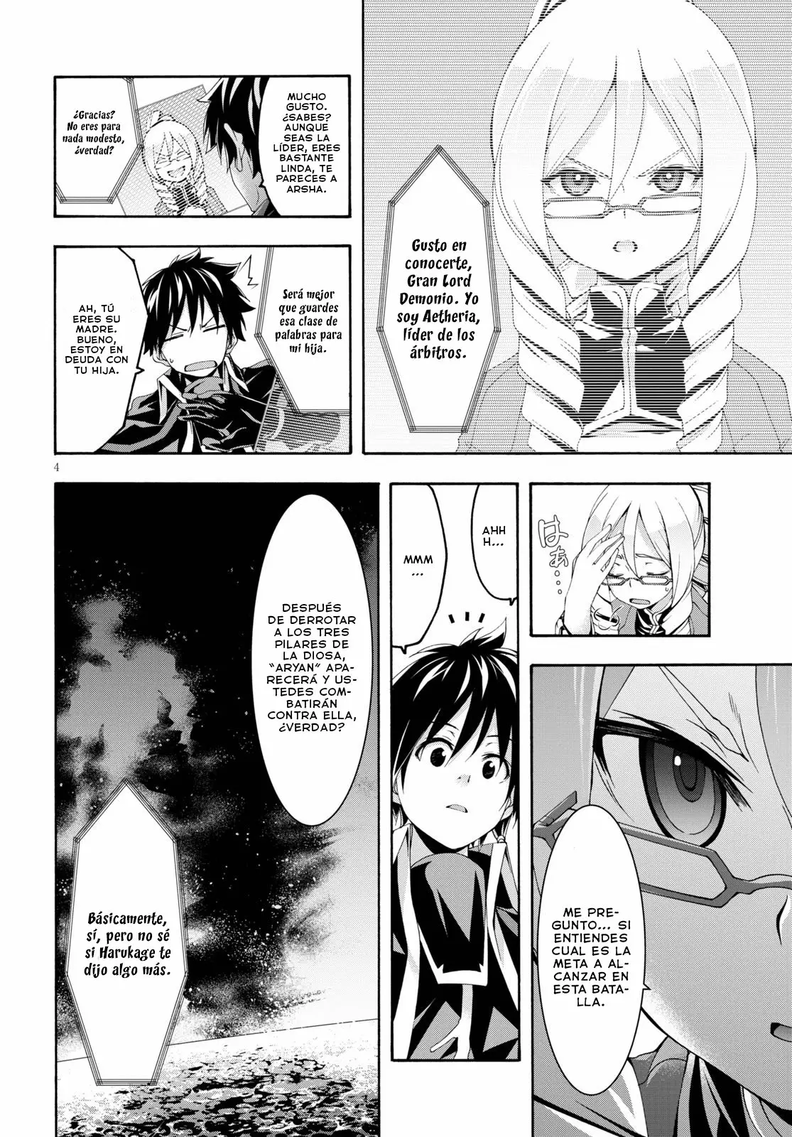 Trinity Seven: 7-Nin no Mahoutsukai capítulo 120 página 5