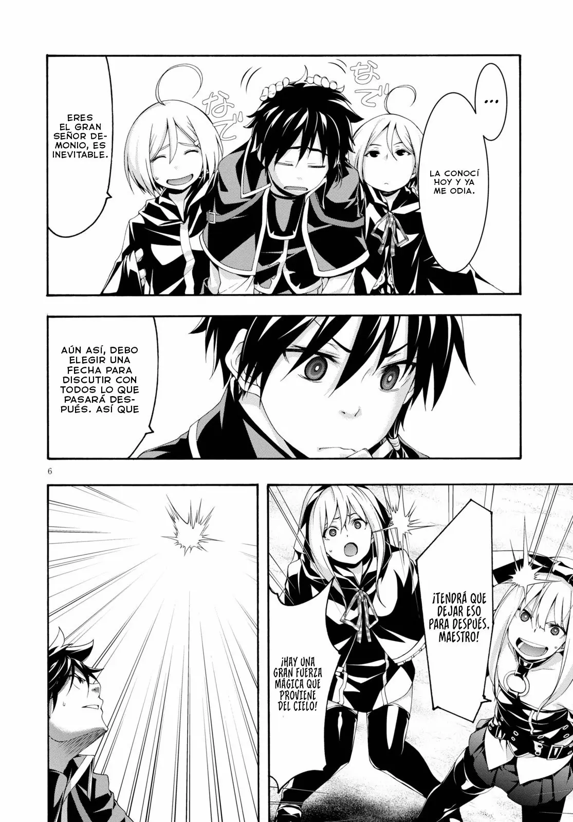 Trinity Seven: 7-Nin no Mahoutsukai capítulo 120 página 7