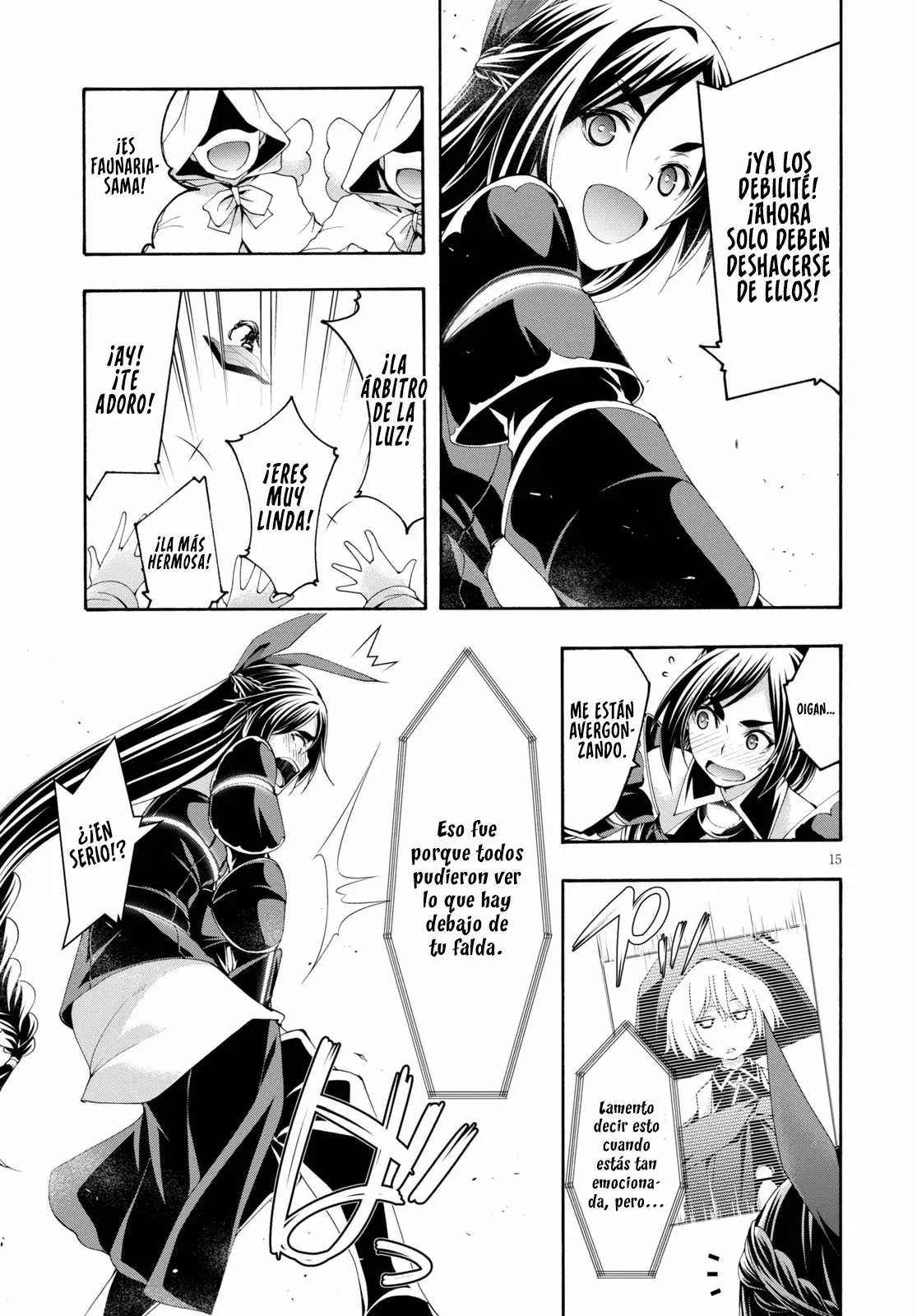 Trinity Seven: 7-Nin no Mahoutsukai capítulo 120 página 15