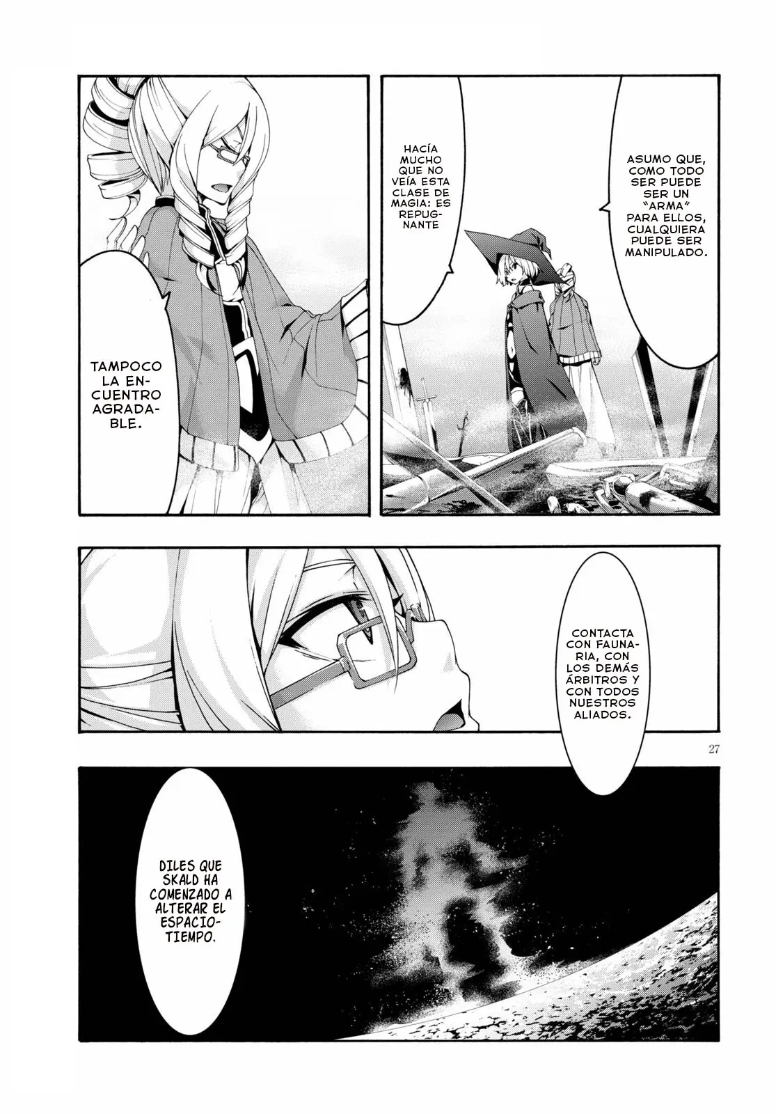 Trinity Seven: 7-Nin no Mahoutsukai capítulo 120 página 26