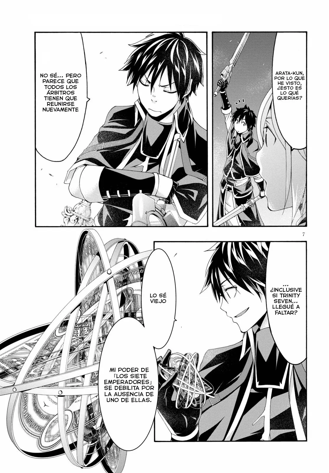 Trinity Seven: 7-Nin no Mahoutsukai capítulo 121 página 9