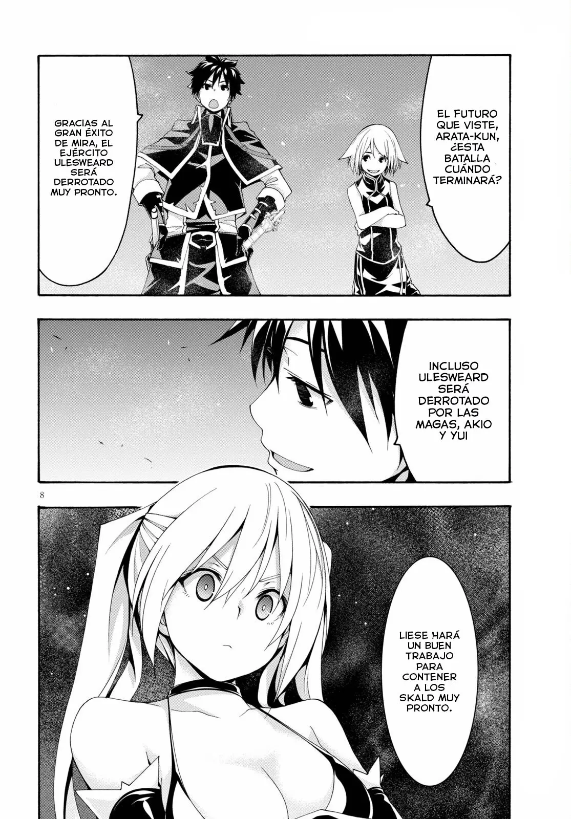 Trinity Seven: 7-Nin no Mahoutsukai capítulo 121 página 10