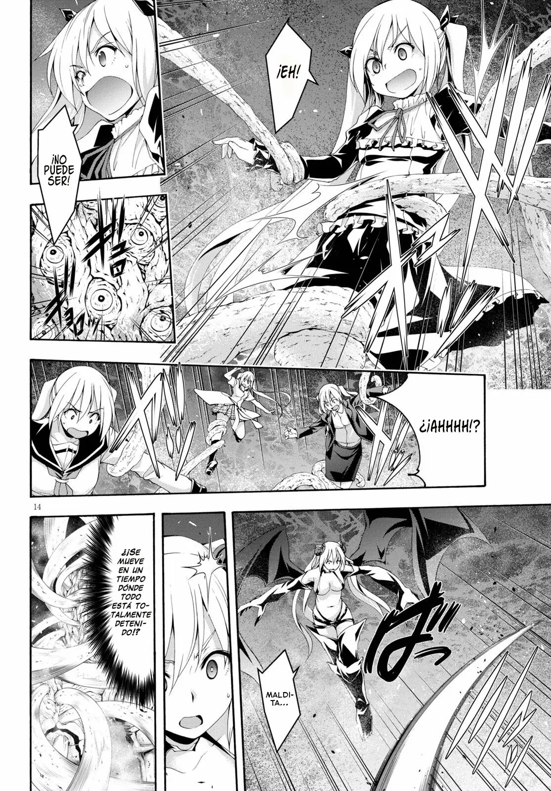Trinity Seven: 7-Nin no Mahoutsukai capítulo 121 página 16