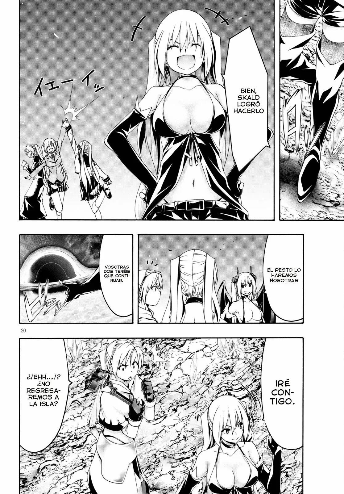 Trinity Seven: 7-Nin no Mahoutsukai capítulo 121 página 22