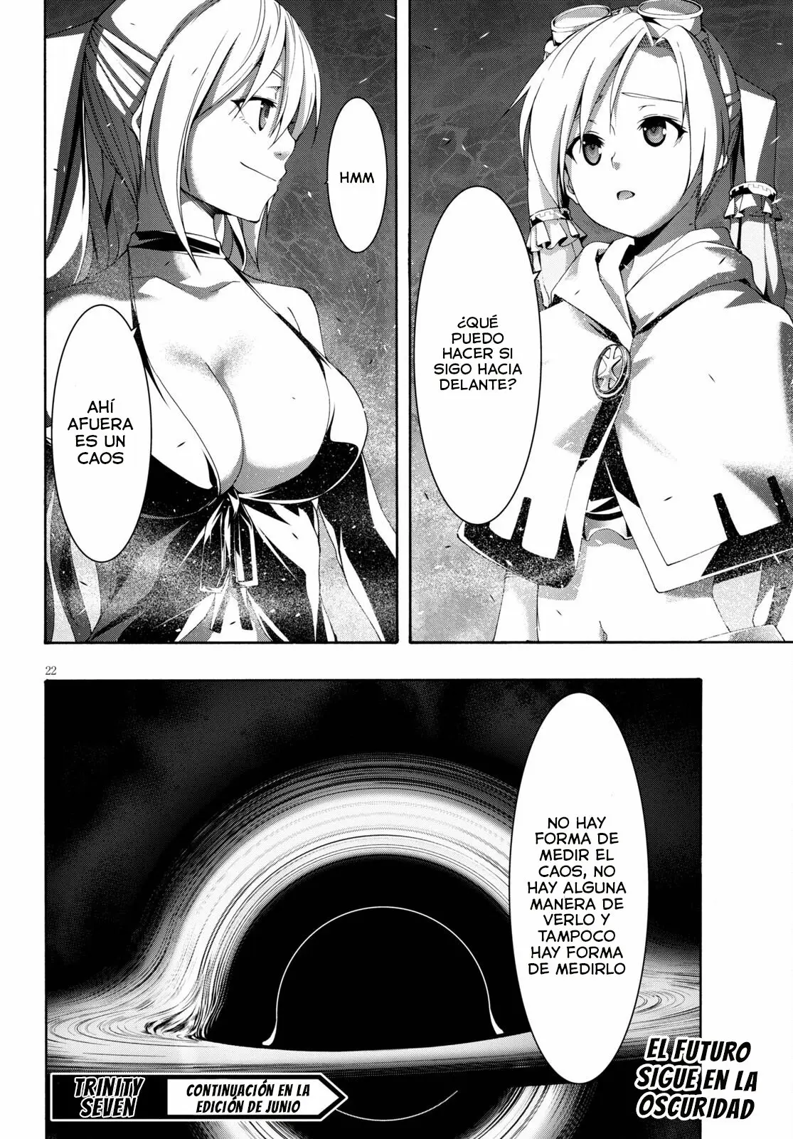 Trinity Seven: 7-Nin no Mahoutsukai capítulo 121 página 24