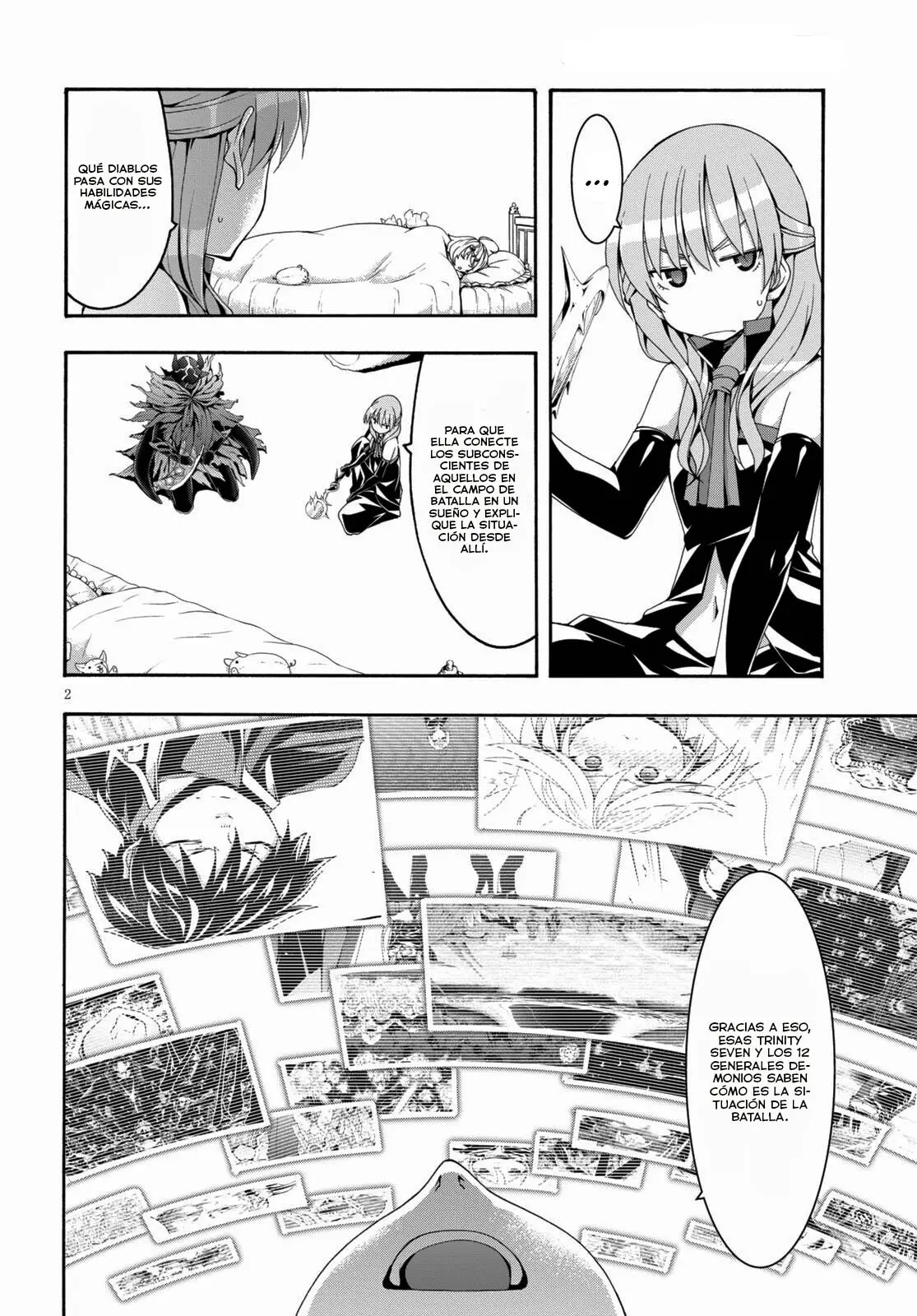 Trinity Seven: 7-Nin no Mahoutsukai capítulo 122 página 3