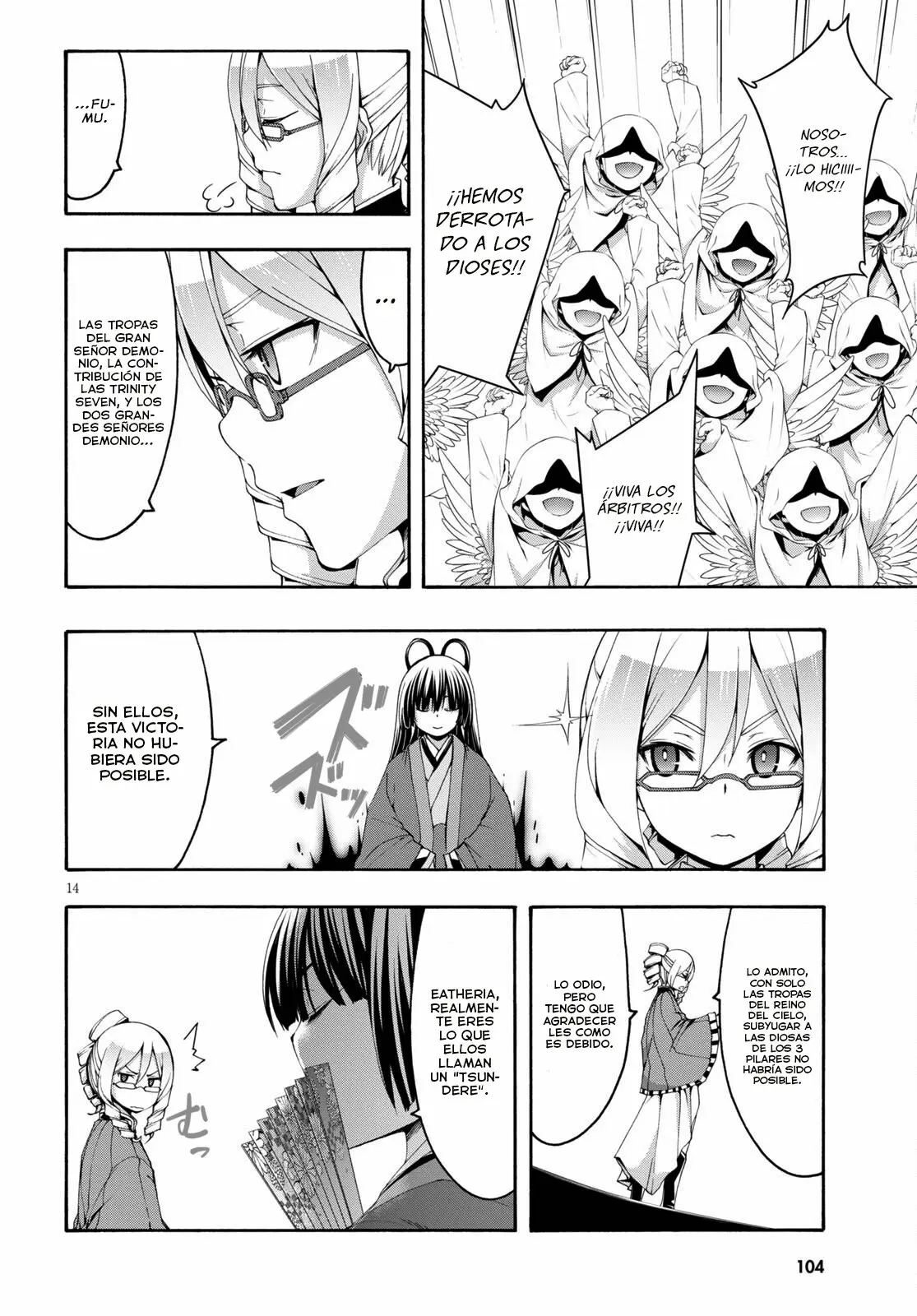 Trinity Seven: 7-Nin no Mahoutsukai capítulo 122 página 15