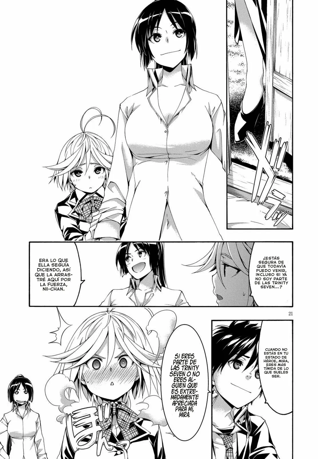 Trinity Seven: 7-Nin no Mahoutsukai capítulo 122 página 22