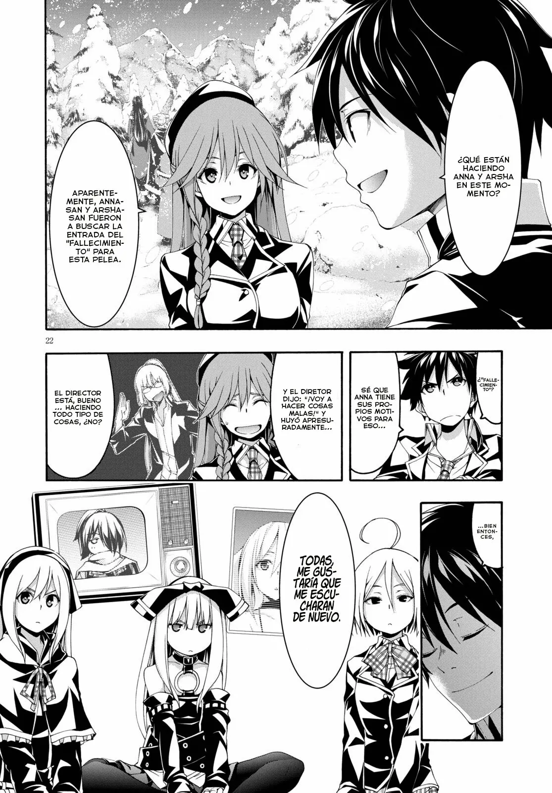 Trinity Seven: 7-Nin no Mahoutsukai capítulo 122 página 23