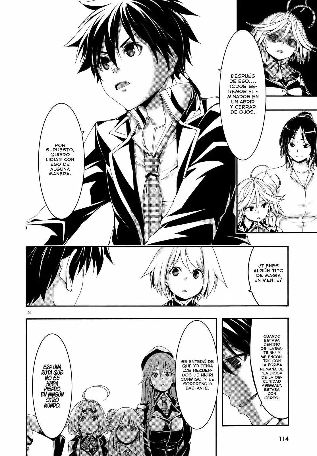 Trinity Seven: 7-Nin no Mahoutsukai capítulo 122 página 25
