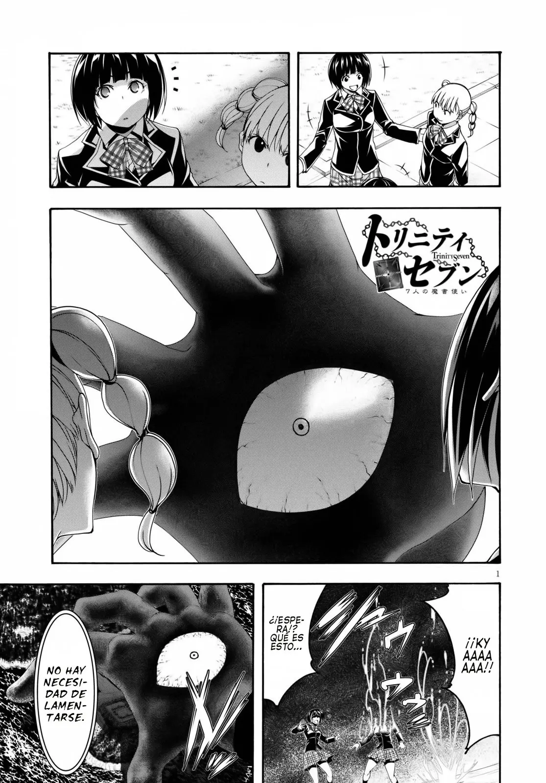 Trinity Seven: 7-Nin no Mahoutsukai capítulo 123 página 2
