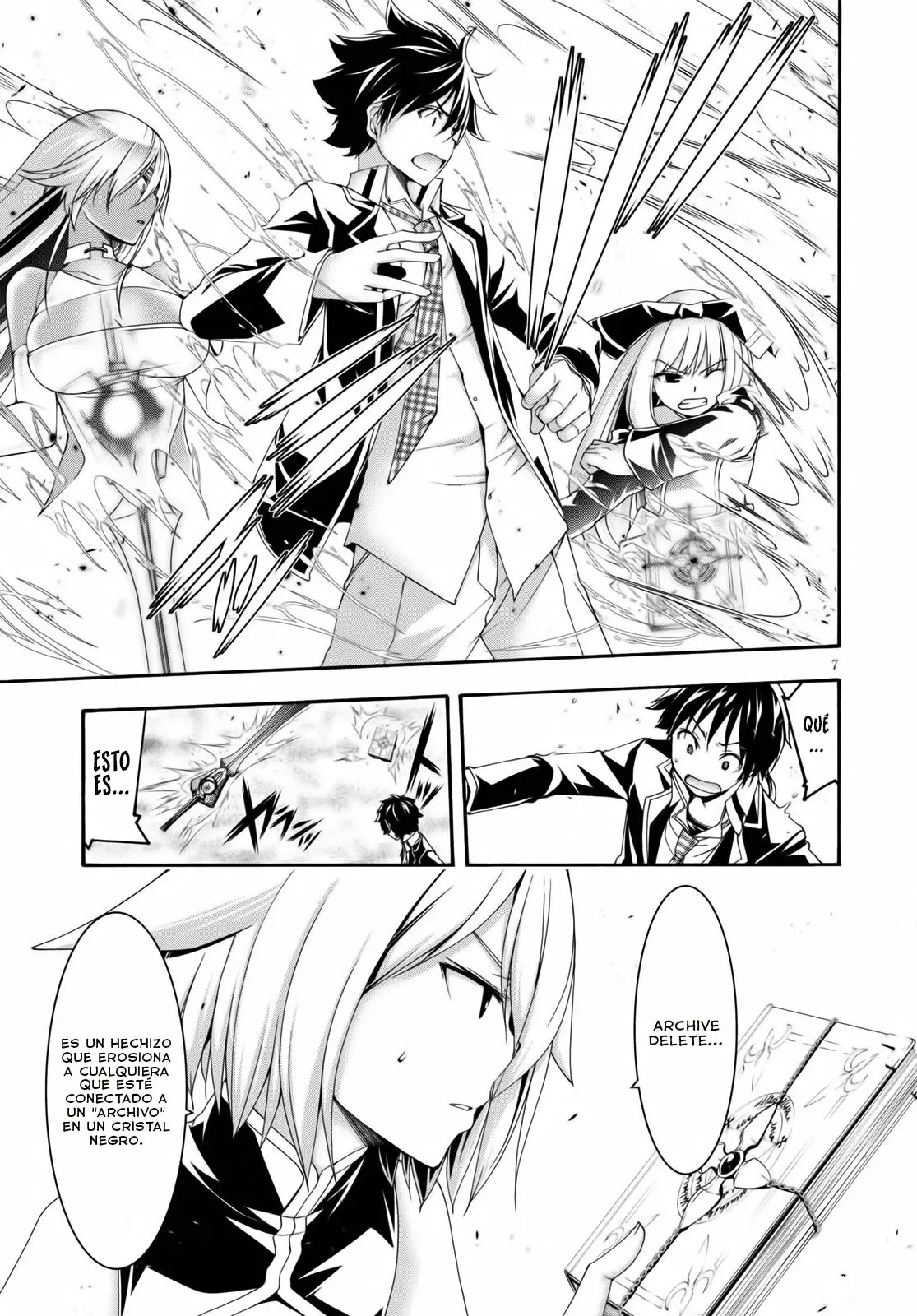 Trinity Seven: 7-Nin no Mahoutsukai capítulo 123 página 8