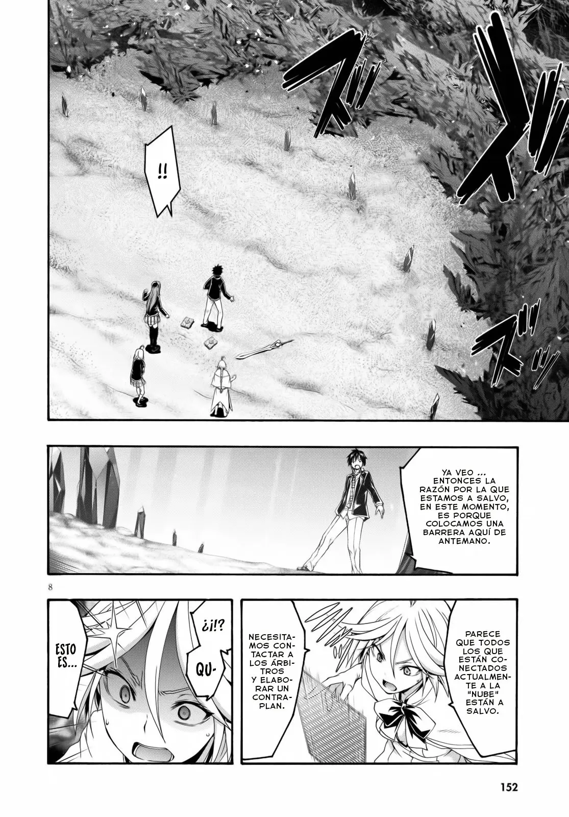 Trinity Seven: 7-Nin no Mahoutsukai capítulo 123 página 9