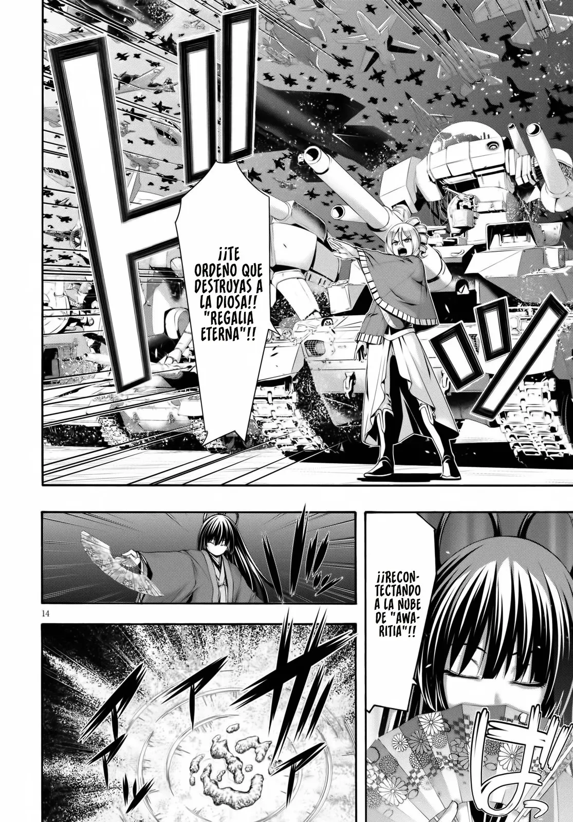 Trinity Seven: 7-Nin no Mahoutsukai capítulo 123 página 15
