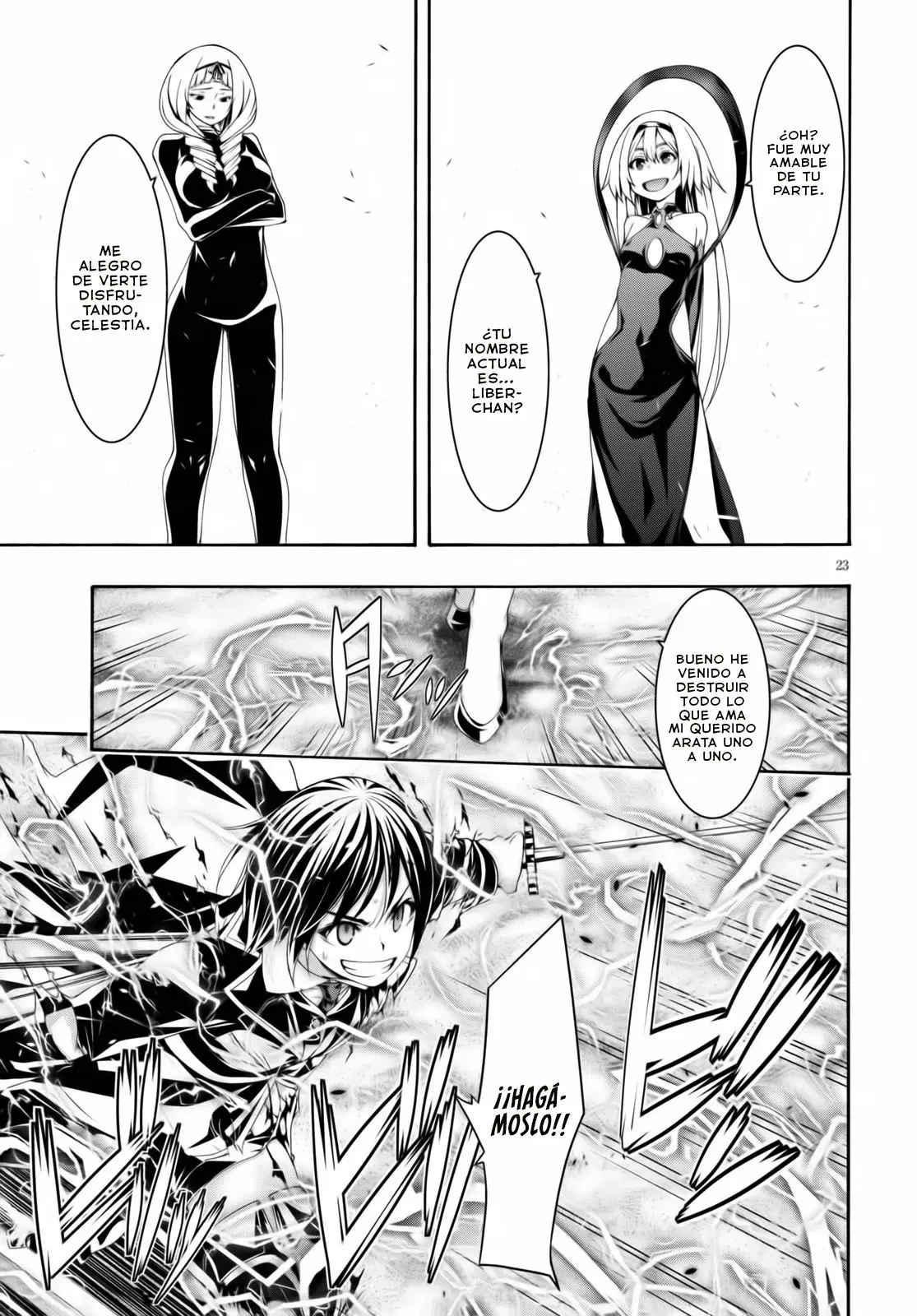 Trinity Seven: 7-Nin no Mahoutsukai capítulo 123 página 24