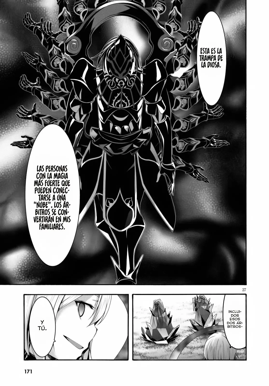 Trinity Seven: 7-Nin no Mahoutsukai capítulo 123 página 28