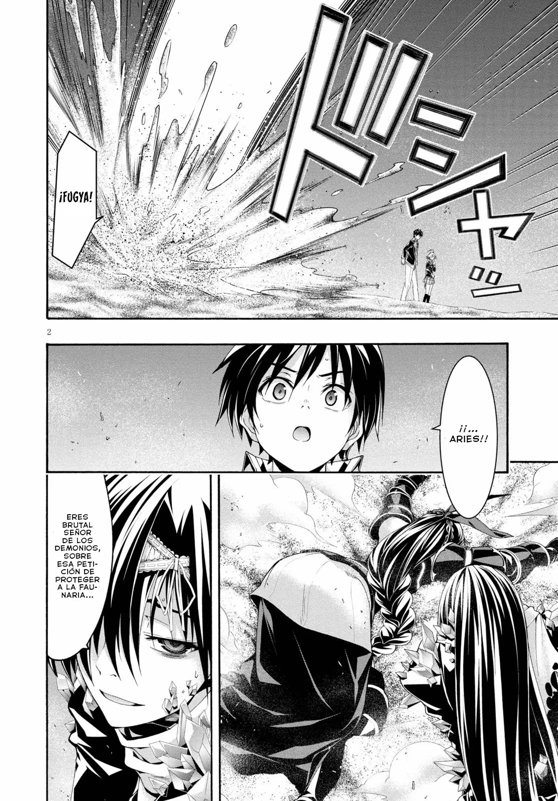 Trinity Seven: 7-Nin no Mahoutsukai capítulo 124 página 3