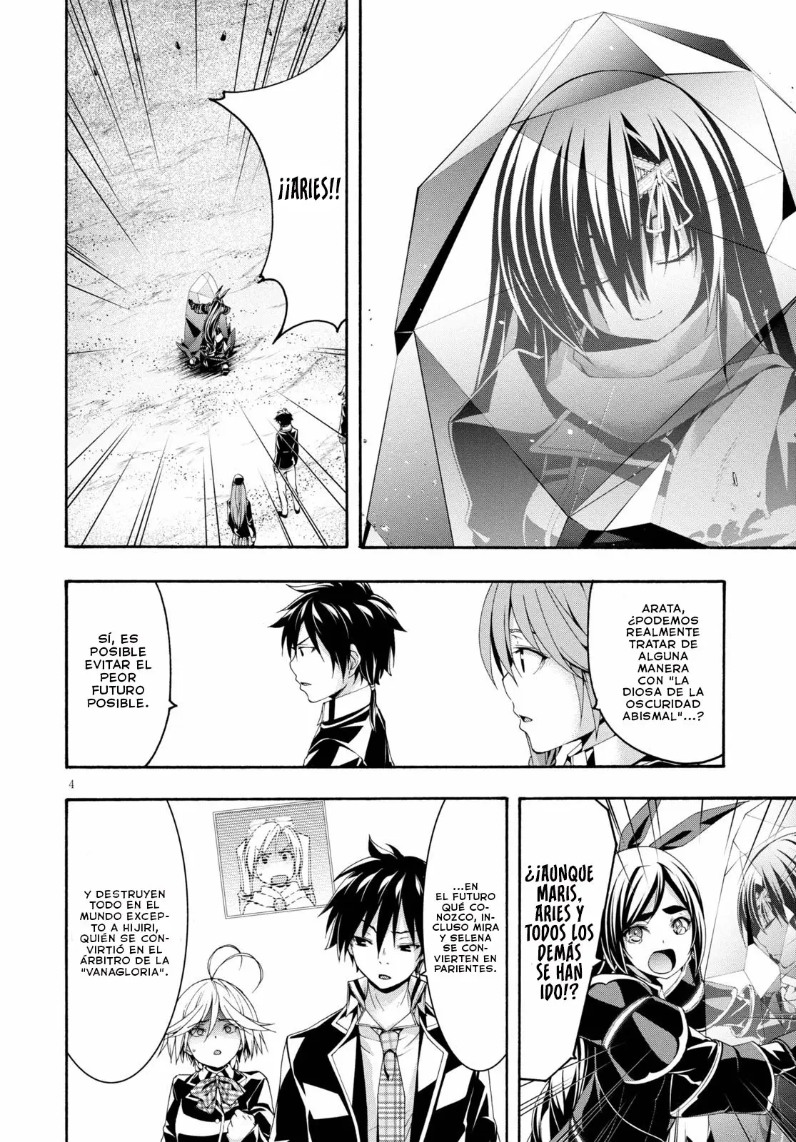 Trinity Seven: 7-Nin no Mahoutsukai capítulo 124 página 5