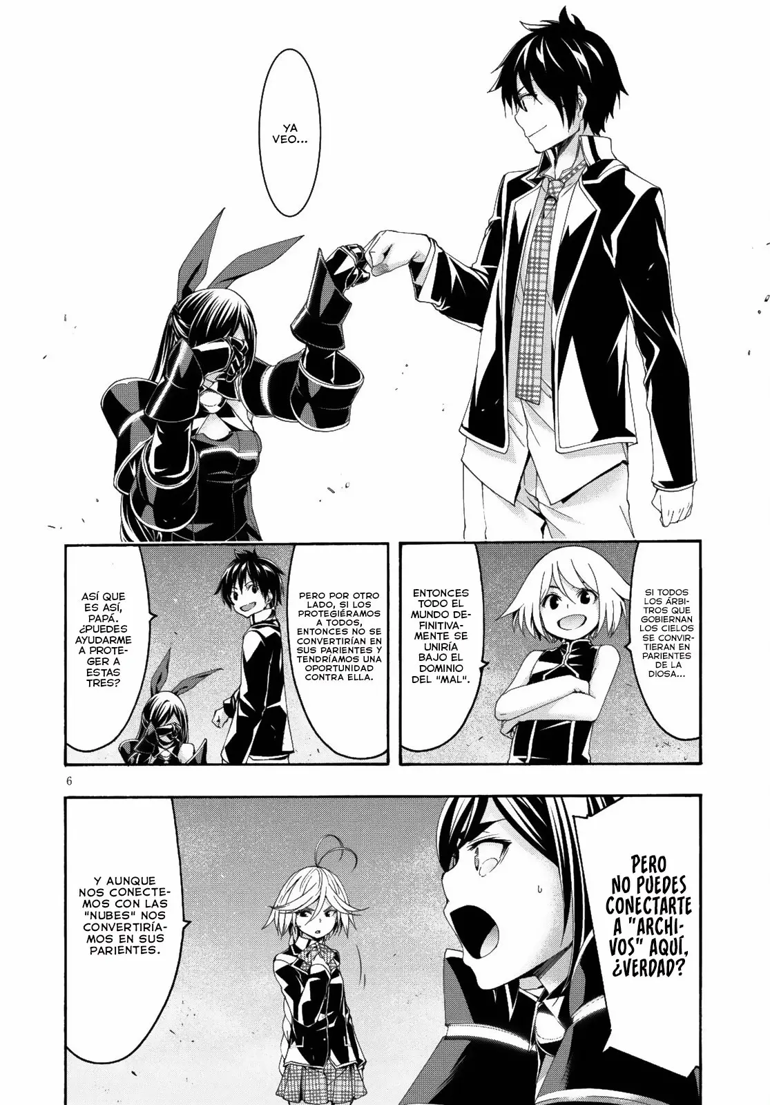 Trinity Seven: 7-Nin no Mahoutsukai capítulo 124 página 7