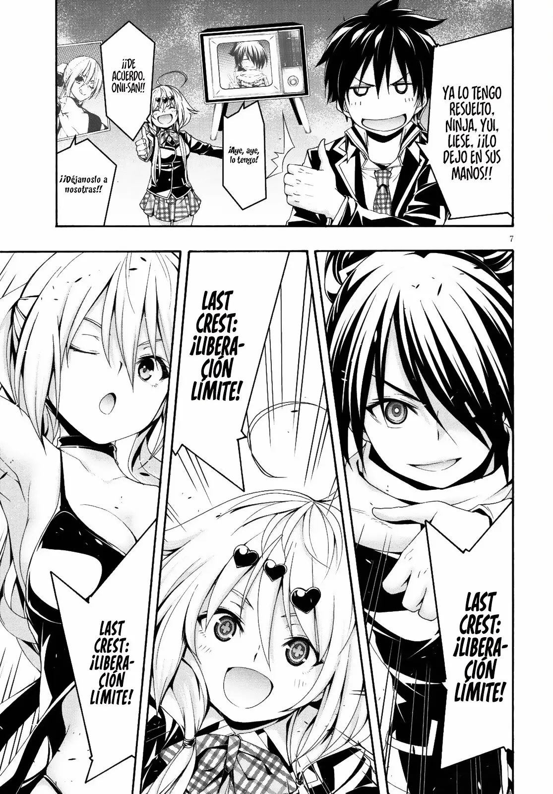 Trinity Seven: 7-Nin no Mahoutsukai capítulo 124 página 8