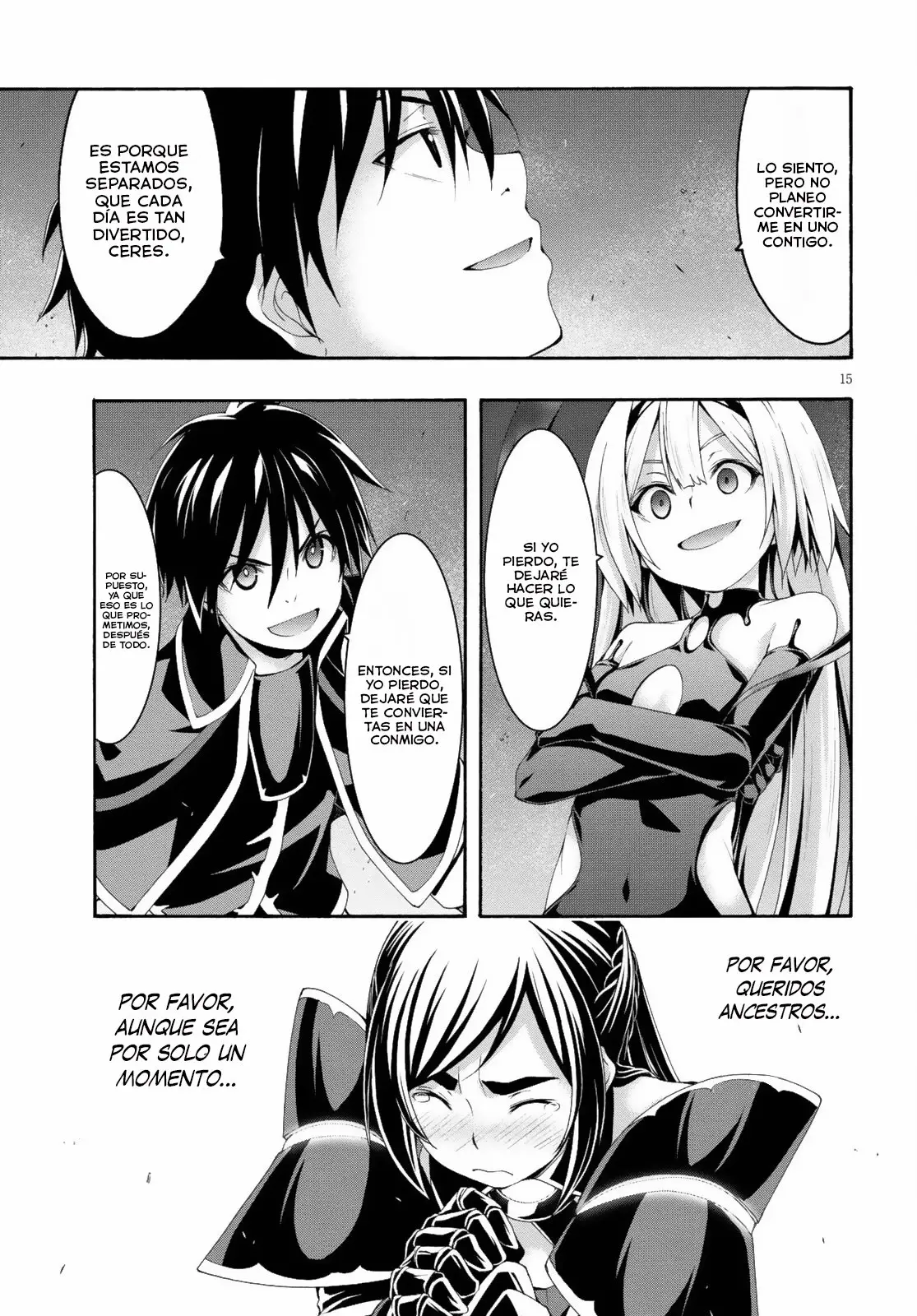 Trinity Seven: 7-Nin no Mahoutsukai capítulo 124 página 16