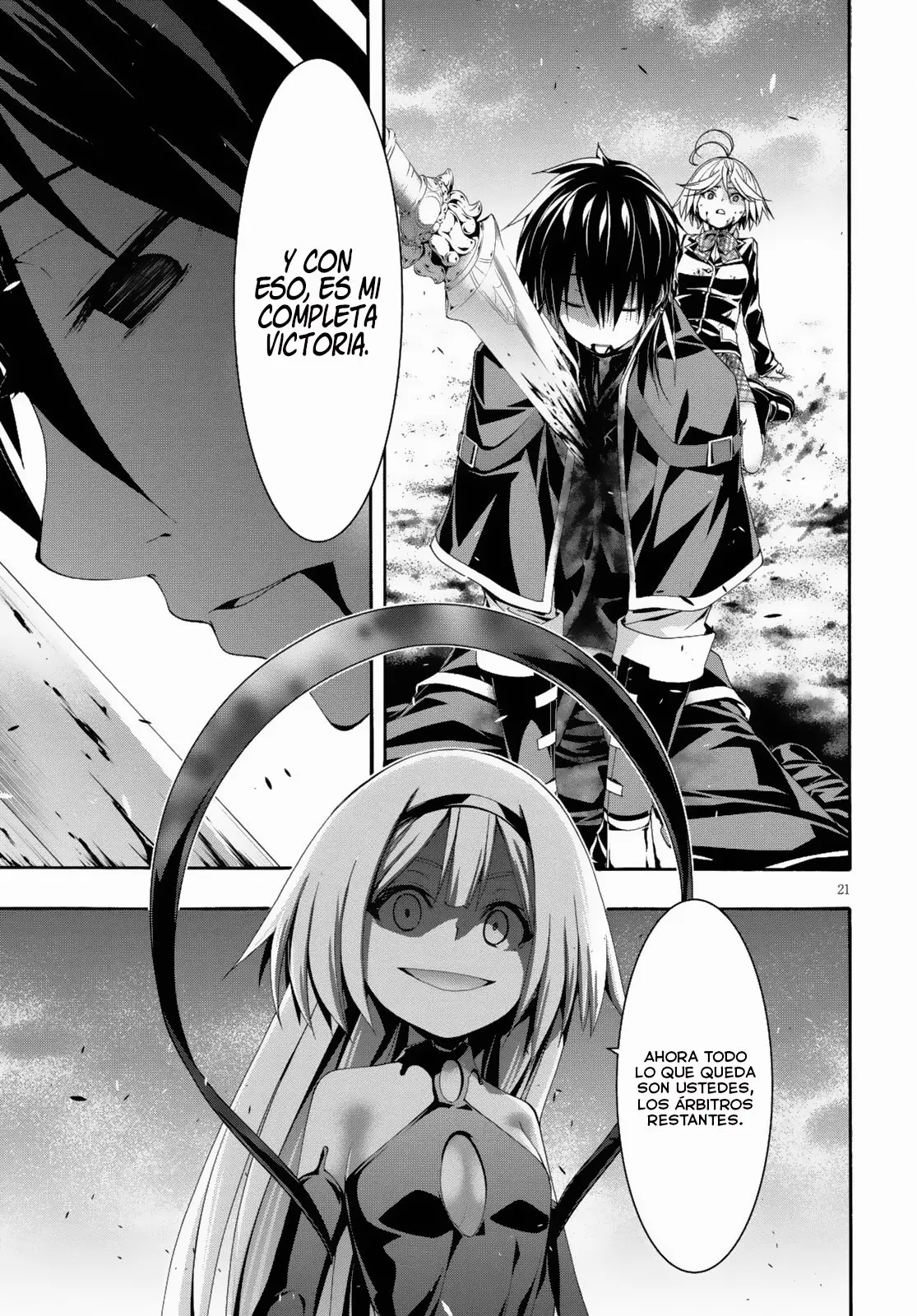 Trinity Seven: 7-Nin no Mahoutsukai capítulo 124 página 21