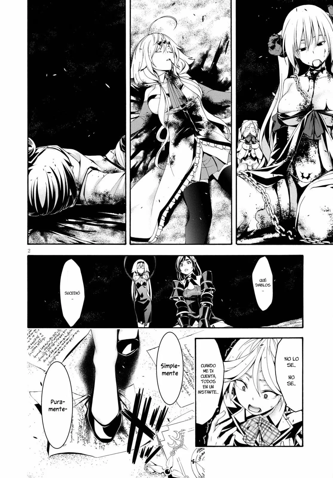 Trinity Seven: 7-Nin no Mahoutsukai capítulo 125 página 2