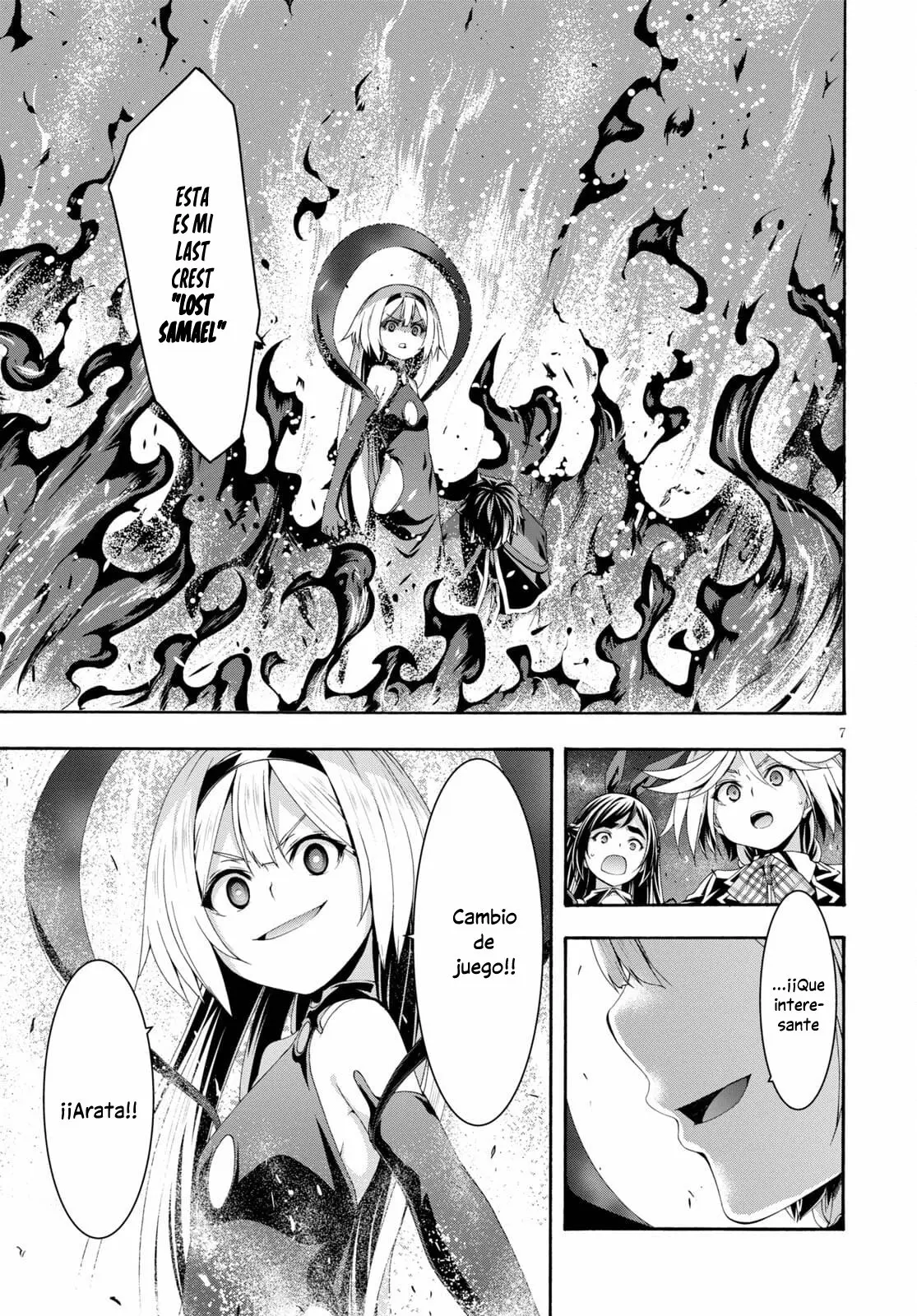 Trinity Seven: 7-Nin no Mahoutsukai capítulo 125 página 7