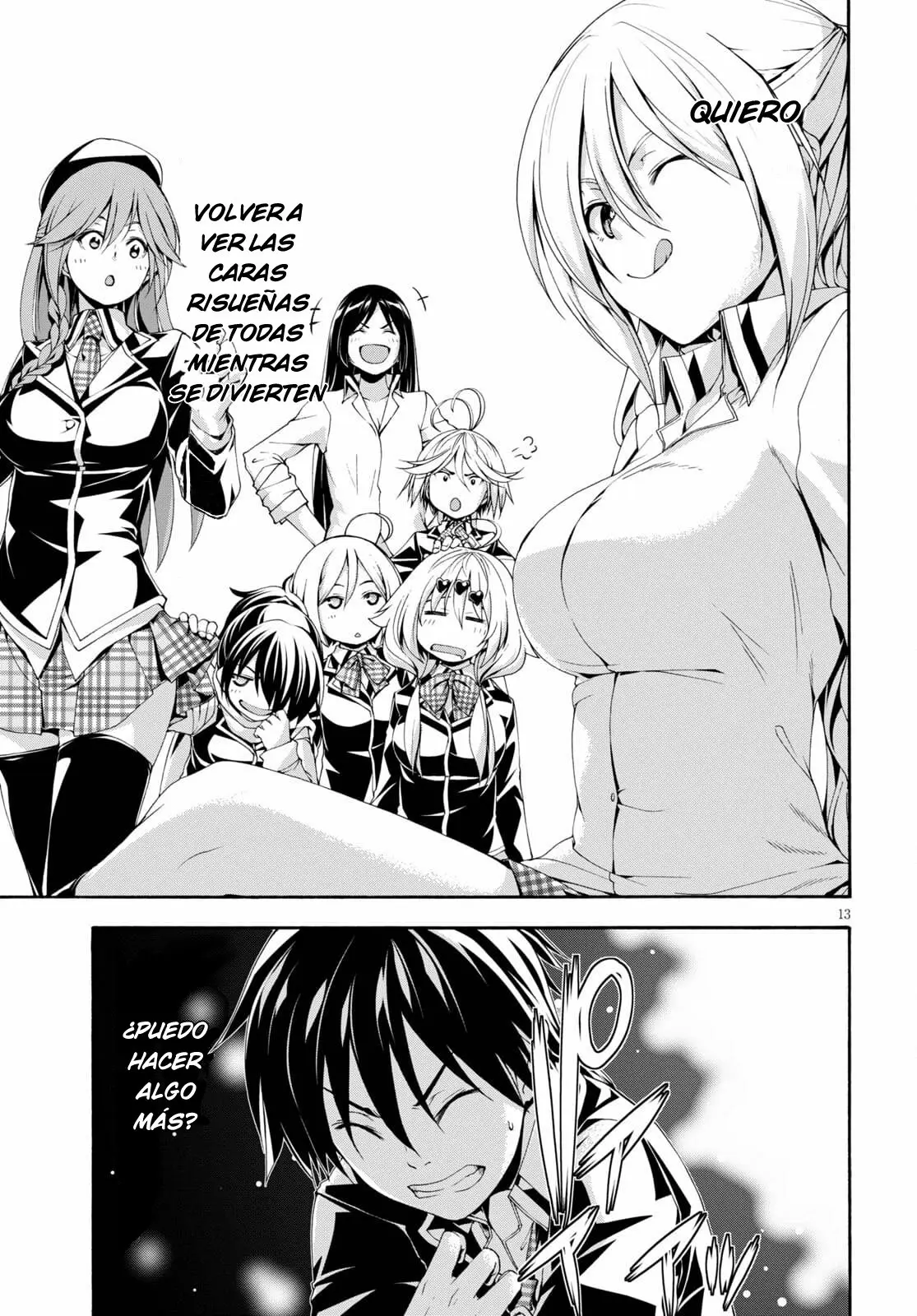 Trinity Seven: 7-Nin no Mahoutsukai capítulo 125 página 13