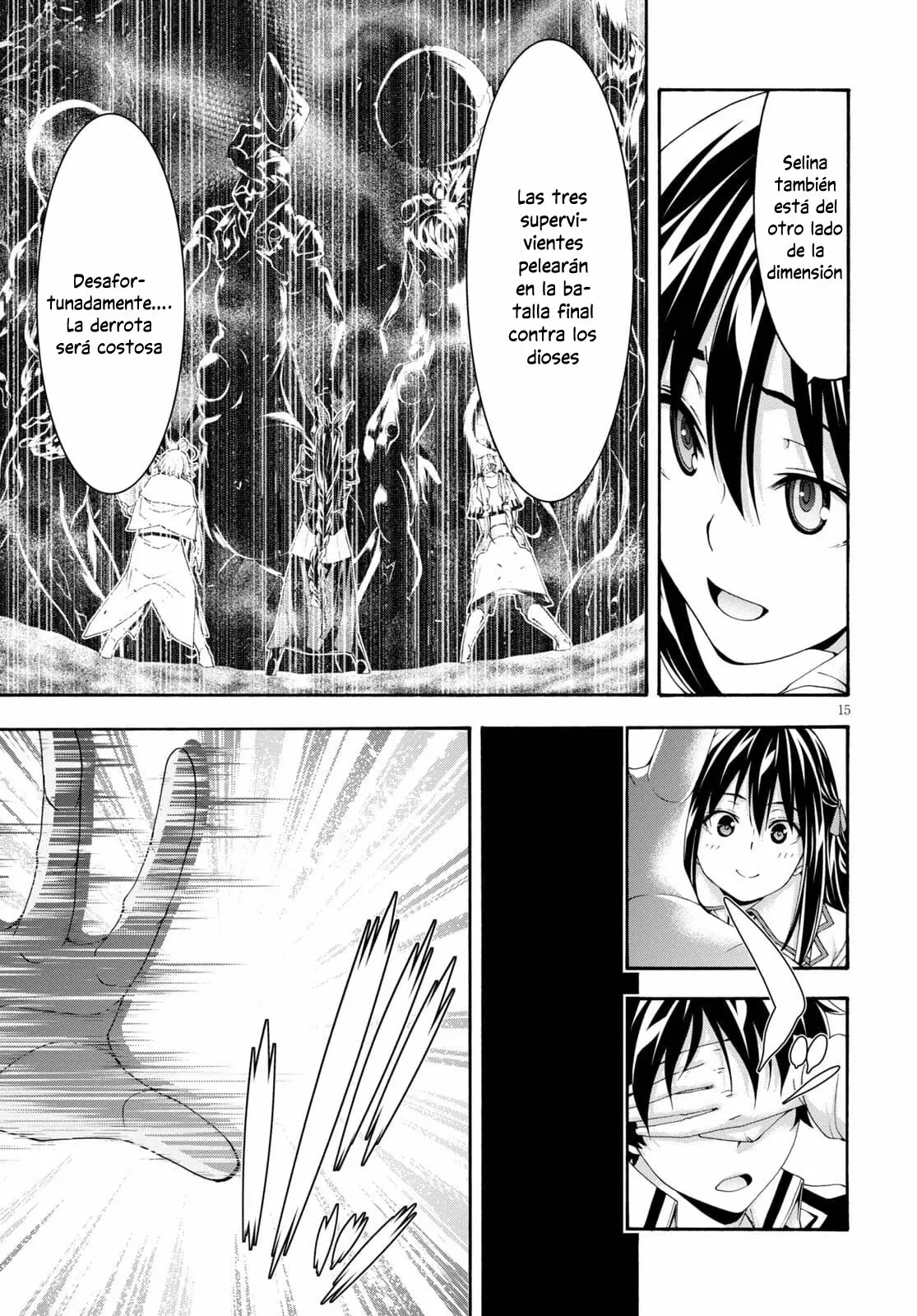Trinity Seven: 7-Nin no Mahoutsukai capítulo 125 página 15