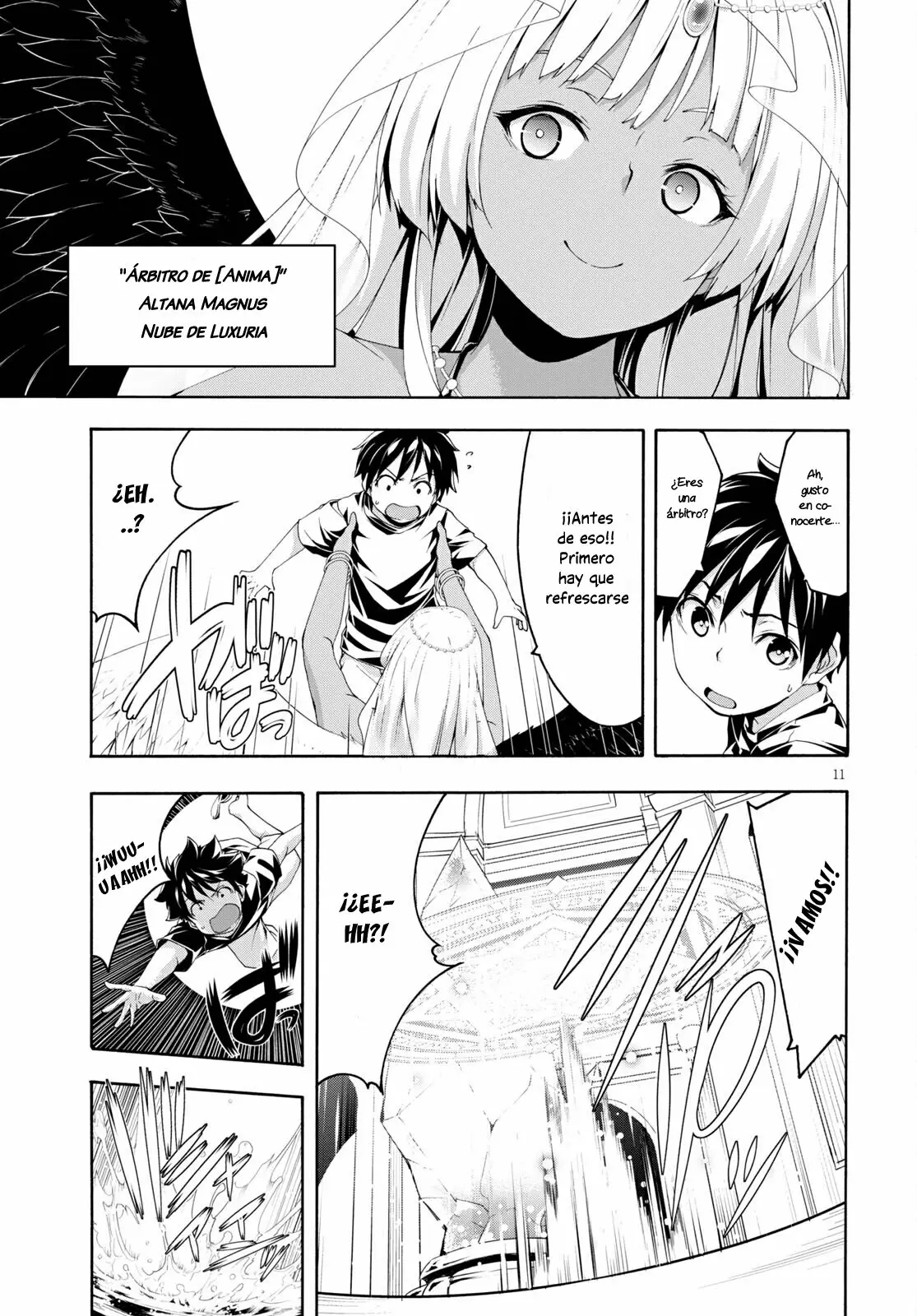 Trinity Seven: 7-Nin no Mahoutsukai capítulo 126 página 12