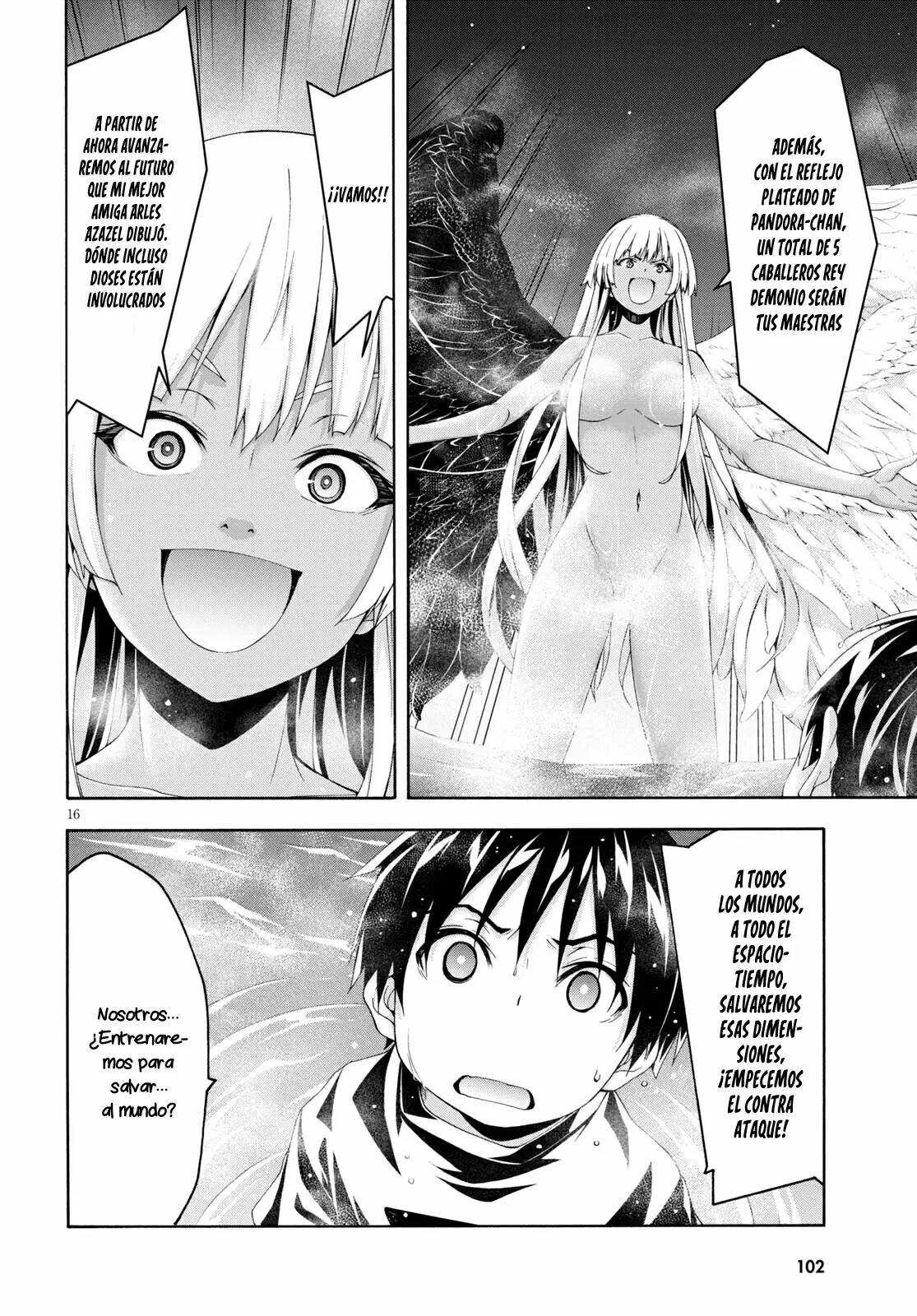Trinity Seven: 7-Nin no Mahoutsukai capítulo 126 página 16