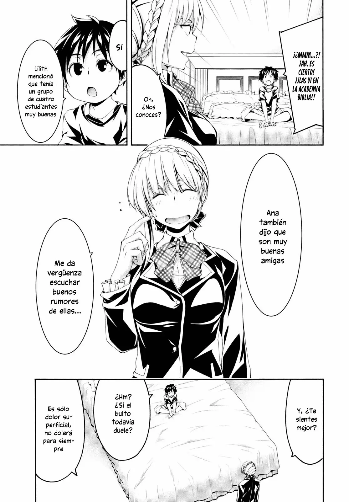 Trinity Seven: 7-Nin no Mahoutsukai capítulo 126 página 19