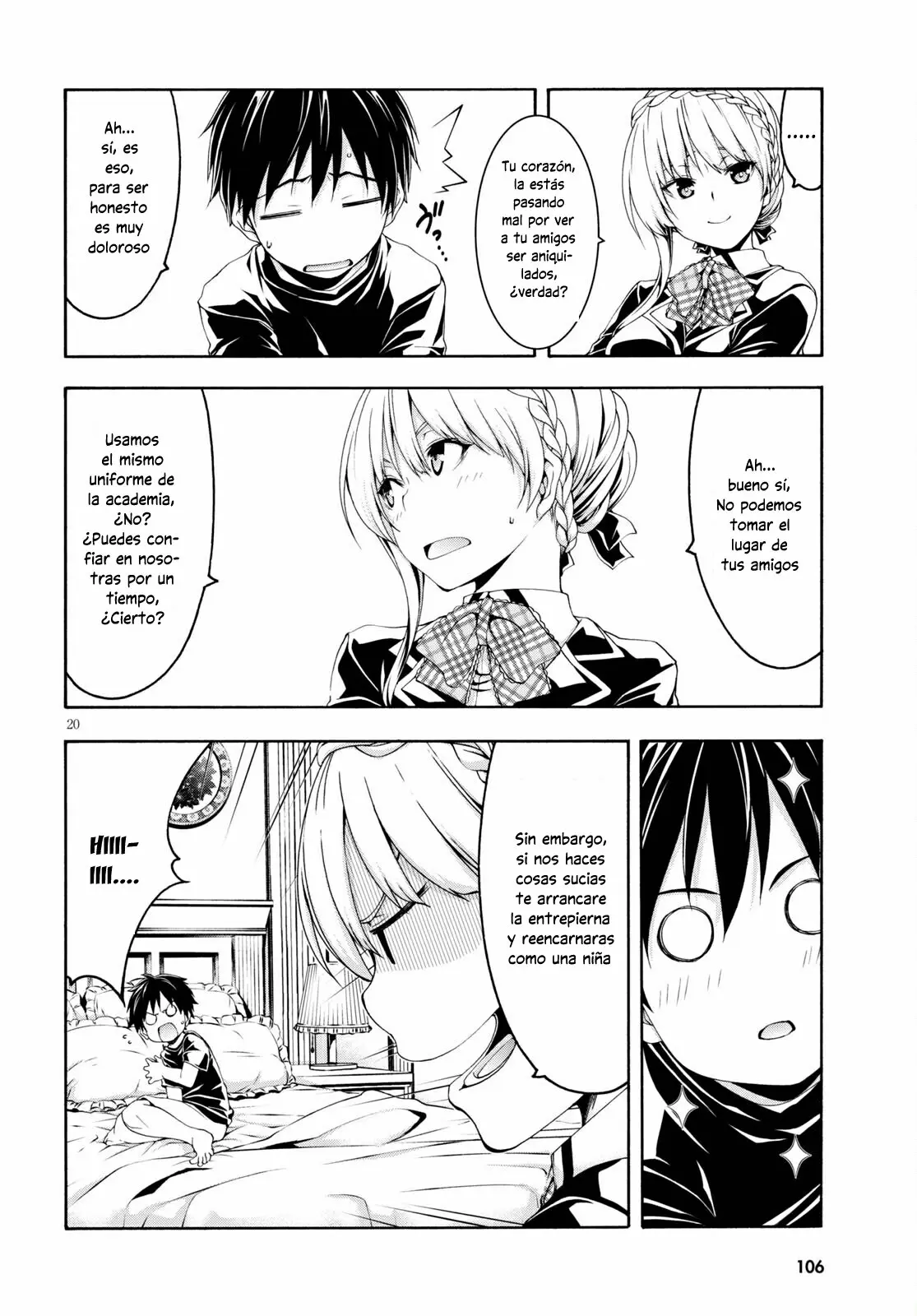 Trinity Seven: 7-Nin no Mahoutsukai capítulo 126 página 20