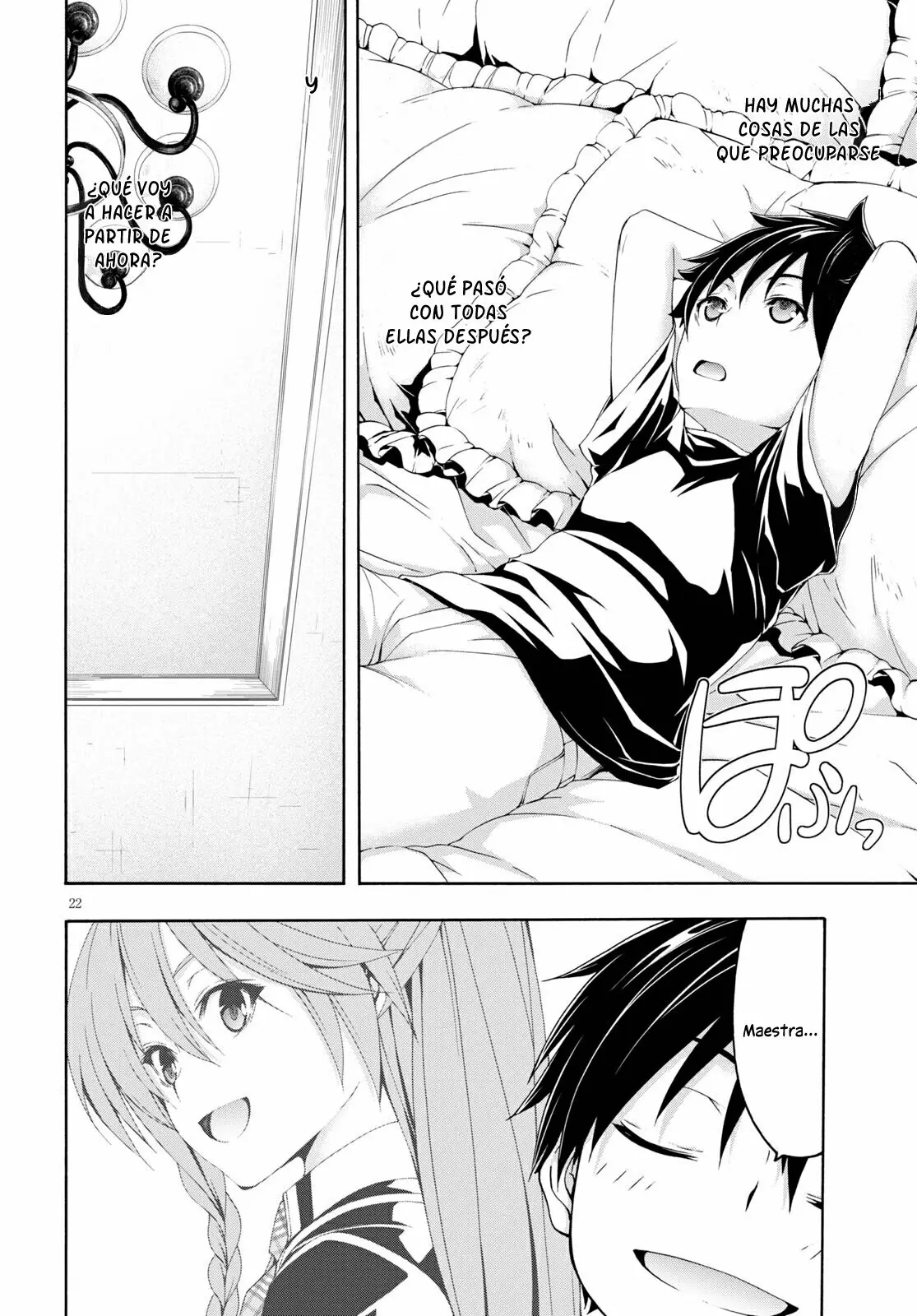Trinity Seven: 7-Nin no Mahoutsukai capítulo 126 página 22