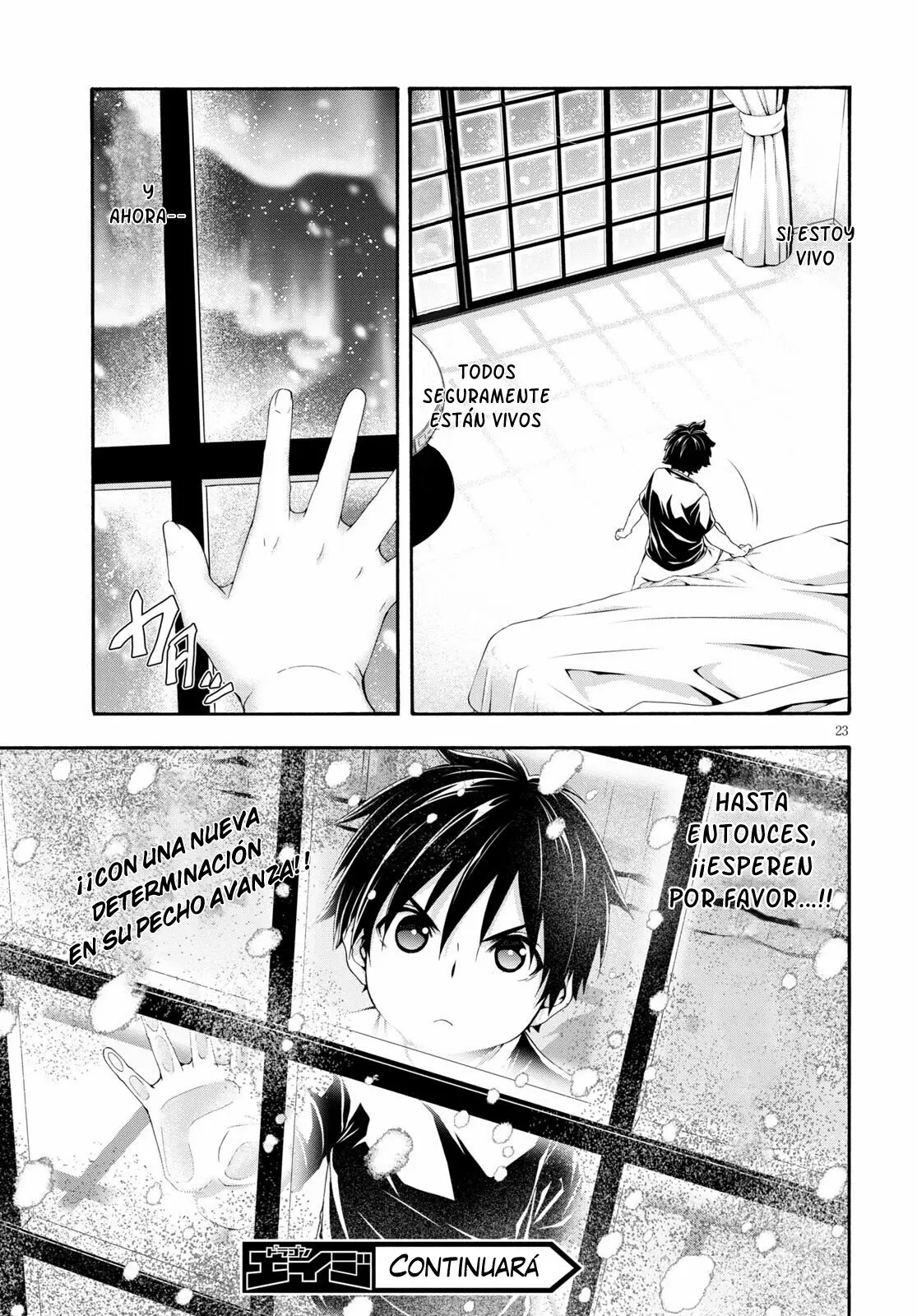 Trinity Seven: 7-Nin no Mahoutsukai capítulo 126 página 23