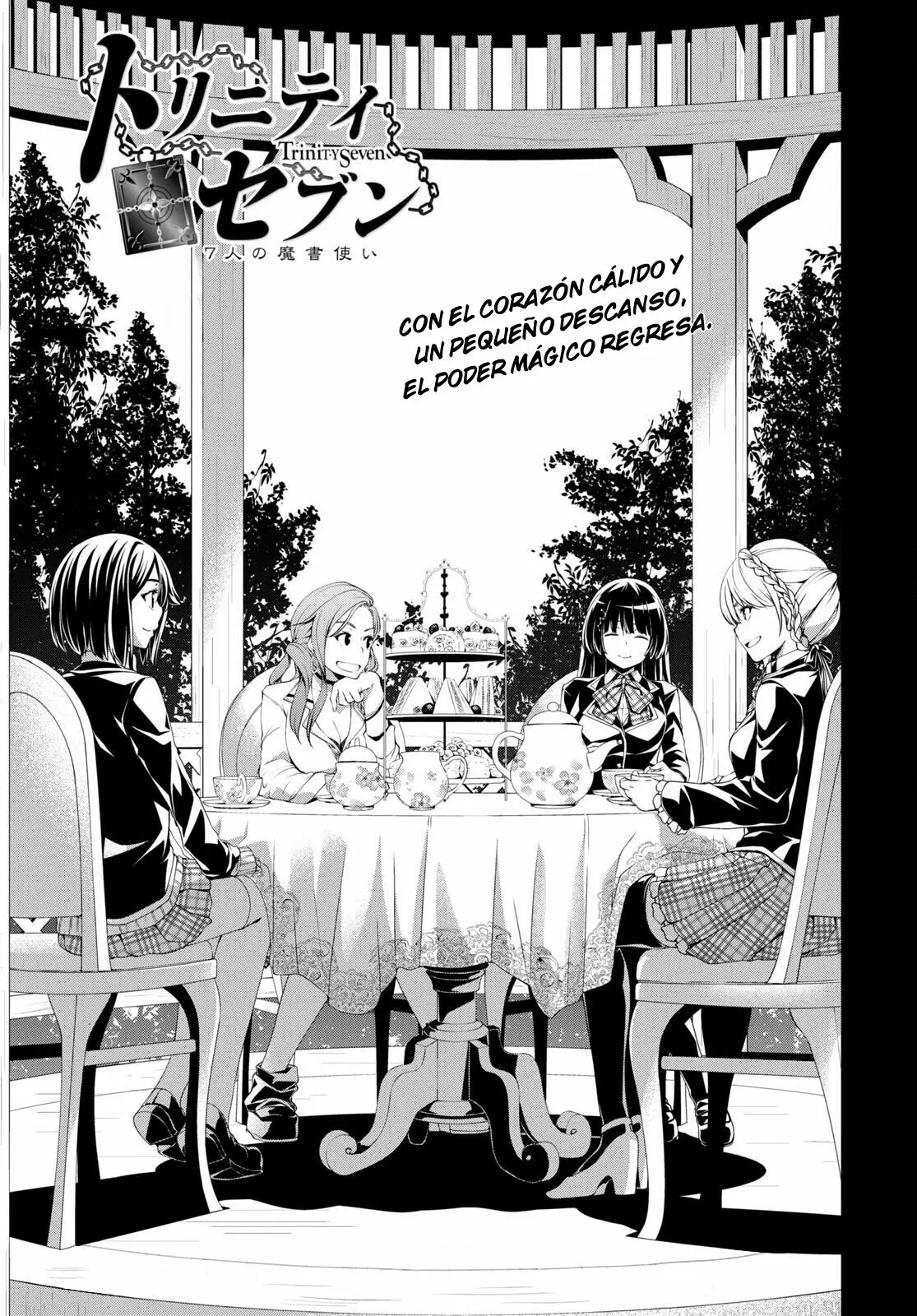 Trinity Seven: 7-Nin no Mahoutsukai capítulo 127 página 2