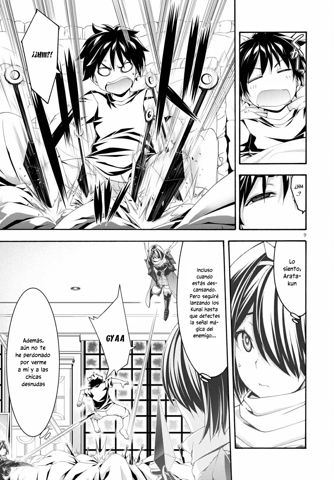 Trinity Seven: 7-Nin no Mahoutsukai capítulo 127 página 10