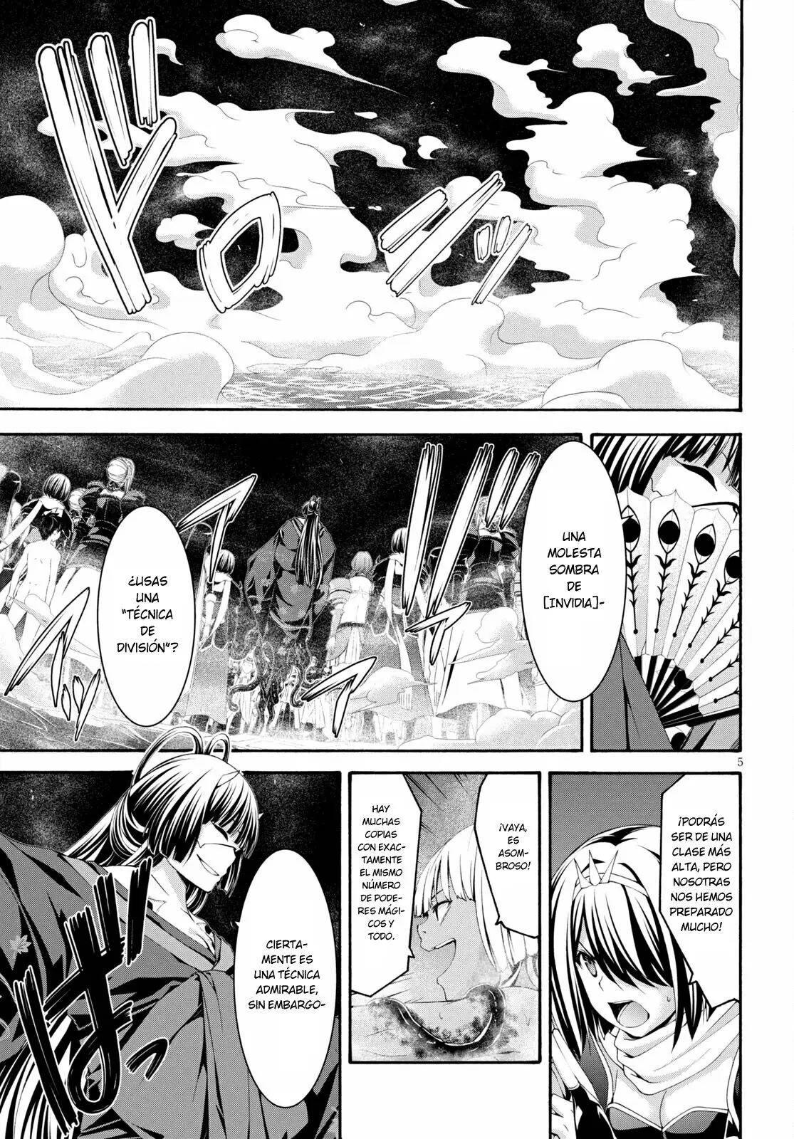 Trinity Seven: 7-Nin no Mahoutsukai capítulo 128 página 5