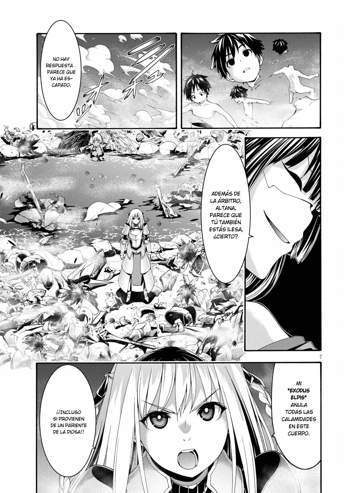 Trinity Seven: 7-Nin no Mahoutsukai capítulo 128 página 7
