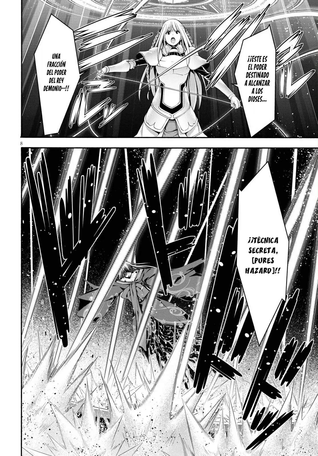 Trinity Seven: 7-Nin no Mahoutsukai capítulo 128 página 8
