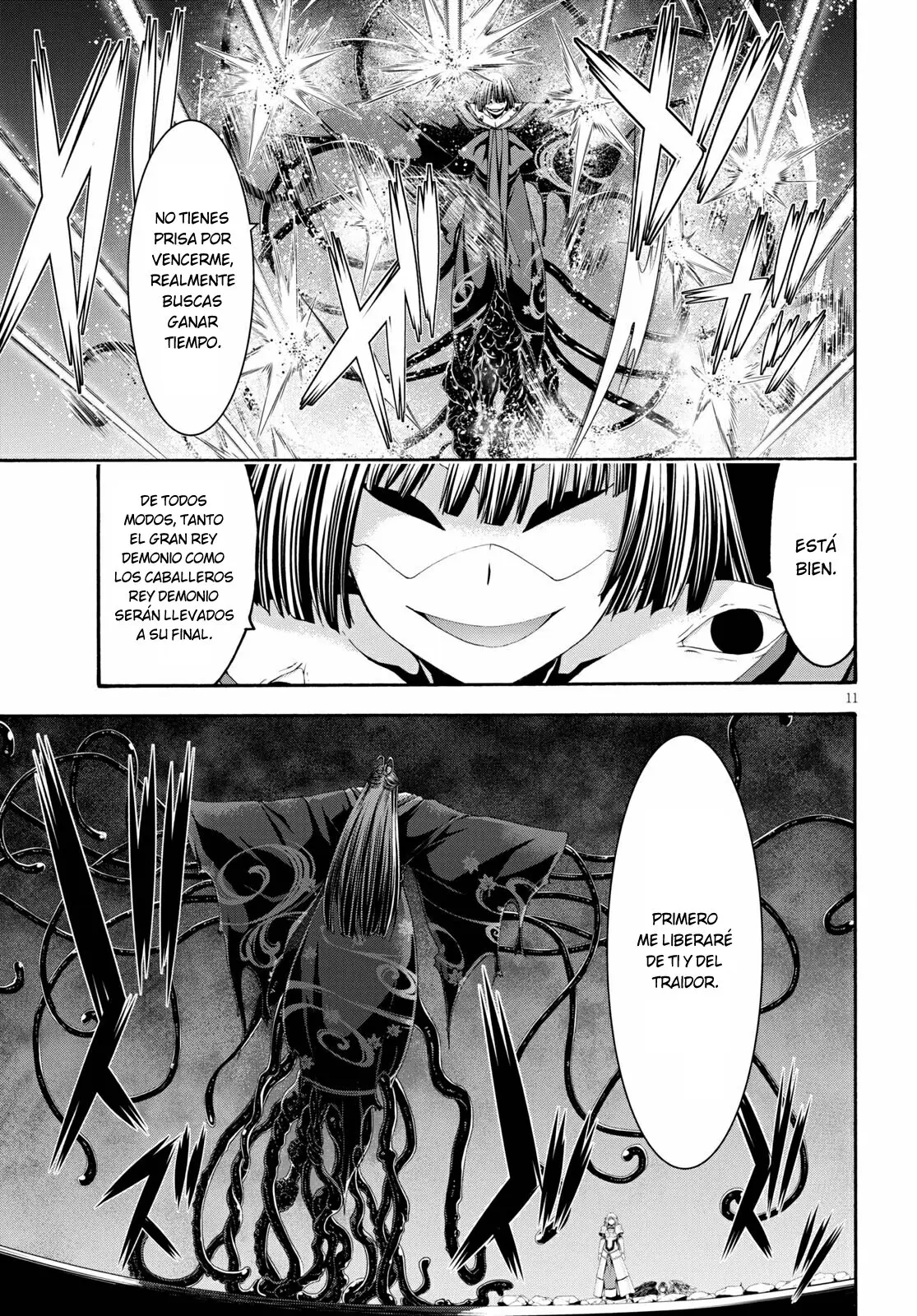 Trinity Seven: 7-Nin no Mahoutsukai capítulo 128 página 11