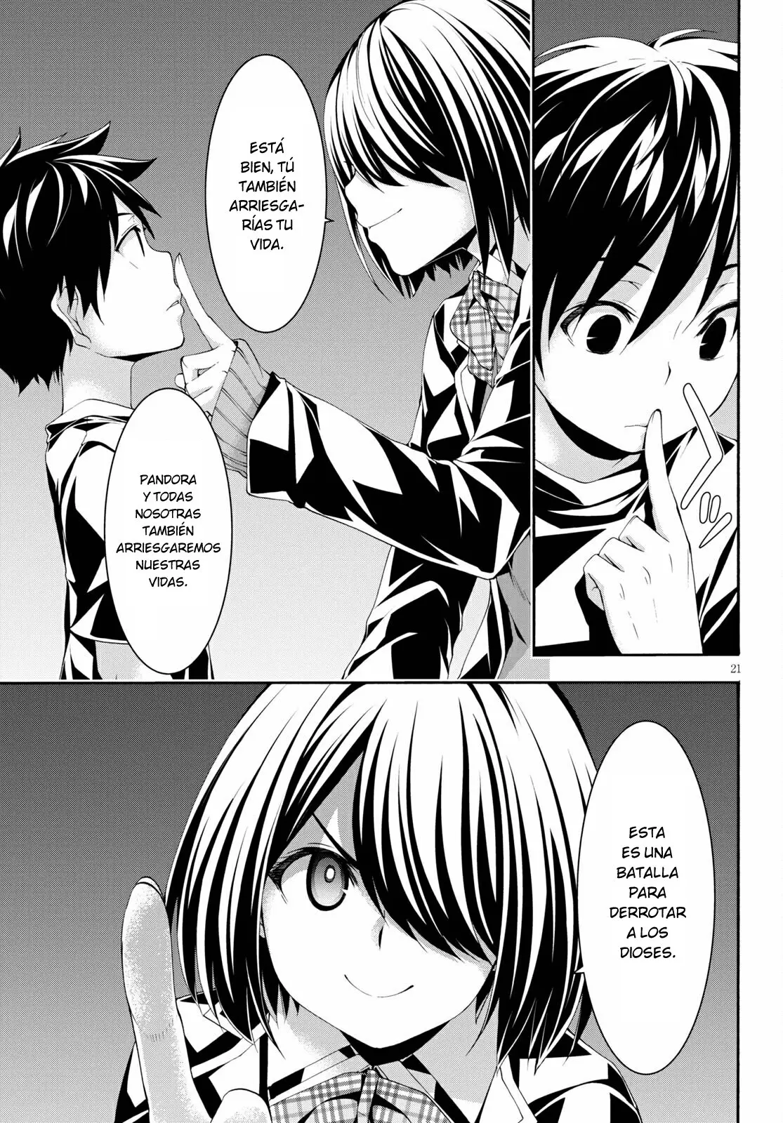 Trinity Seven: 7-Nin no Mahoutsukai capítulo 128 página 21