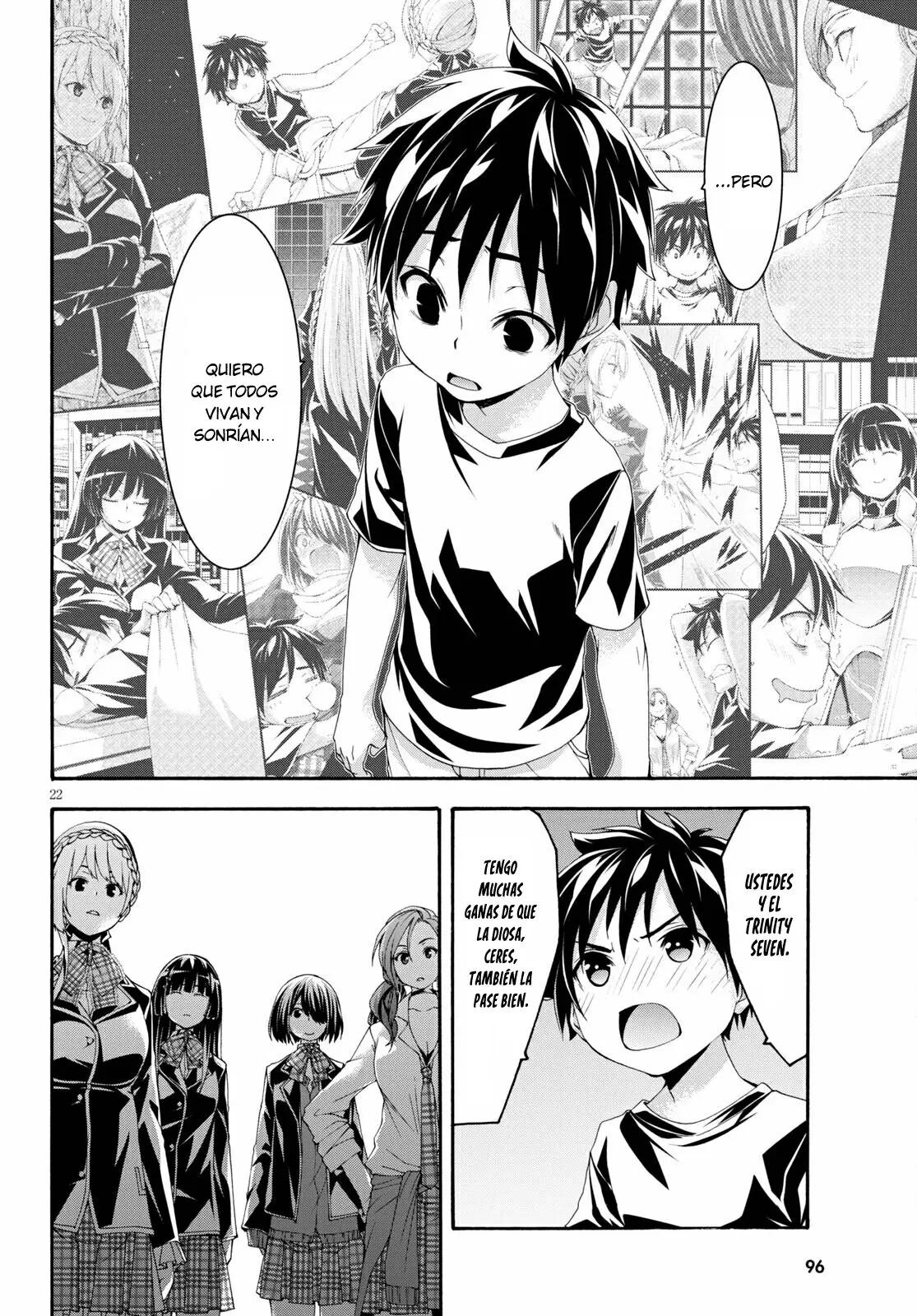 Trinity Seven: 7-Nin no Mahoutsukai capítulo 128 página 22