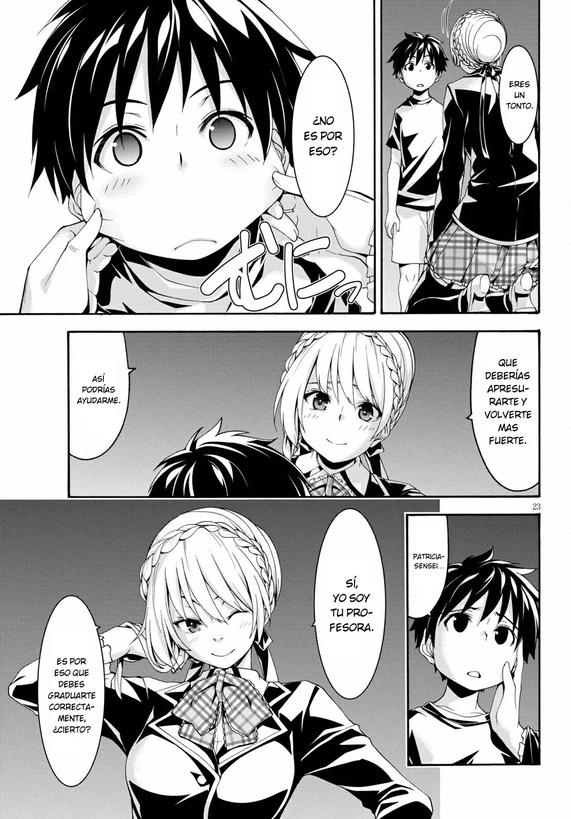 Trinity Seven: 7-Nin no Mahoutsukai capítulo 128 página 23