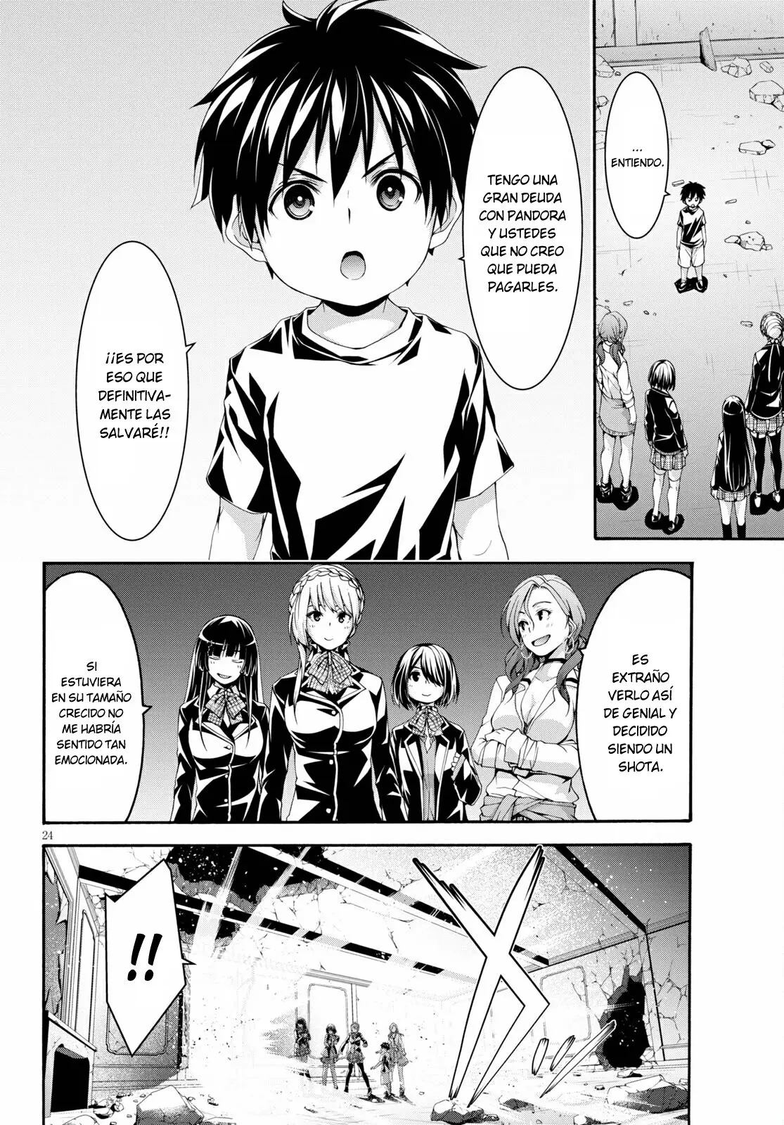 Trinity Seven: 7-Nin no Mahoutsukai capítulo 128 página 24