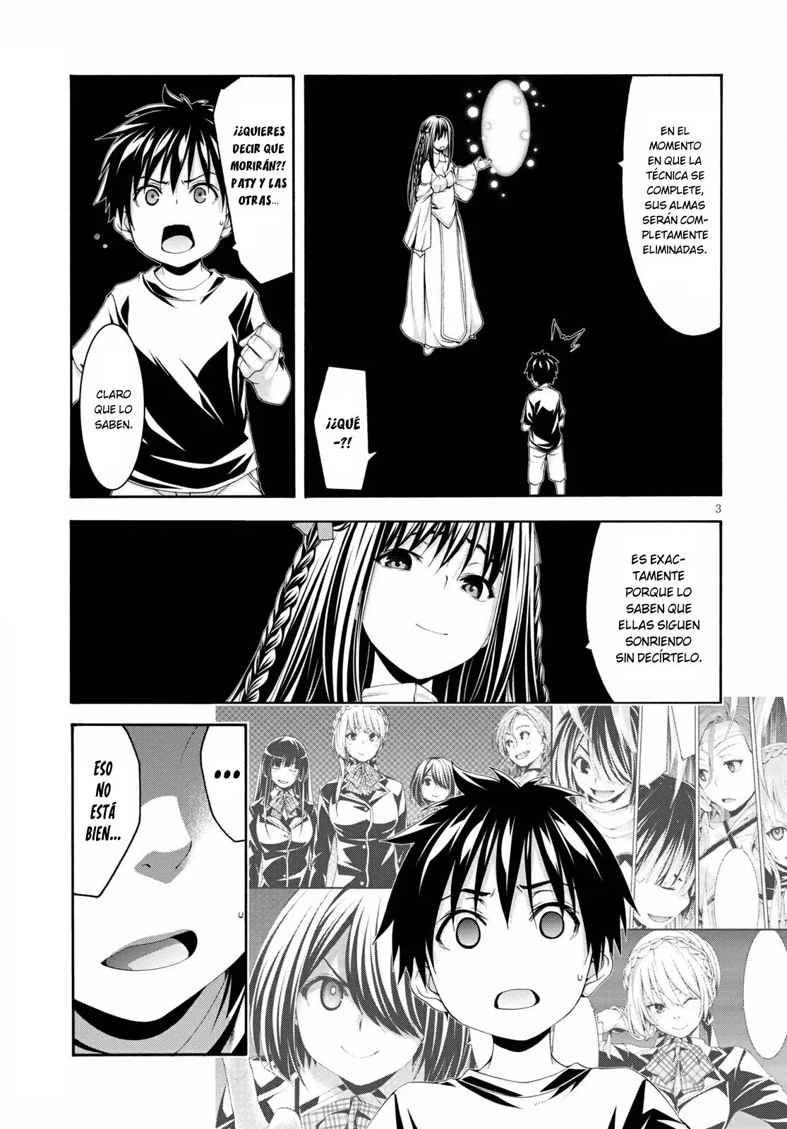 Trinity Seven: 7-Nin no Mahoutsukai capítulo 129 página 3
