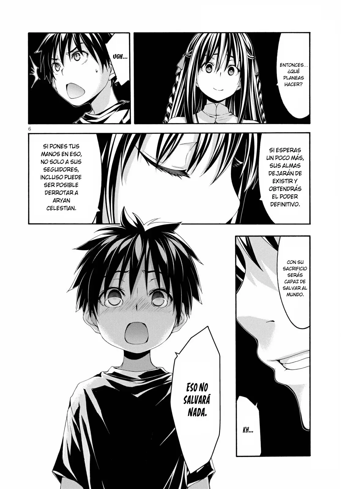 Trinity Seven: 7-Nin no Mahoutsukai capítulo 129 página 6