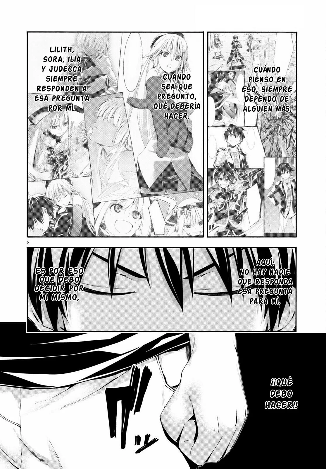 Trinity Seven: 7-Nin no Mahoutsukai capítulo 129 página 8