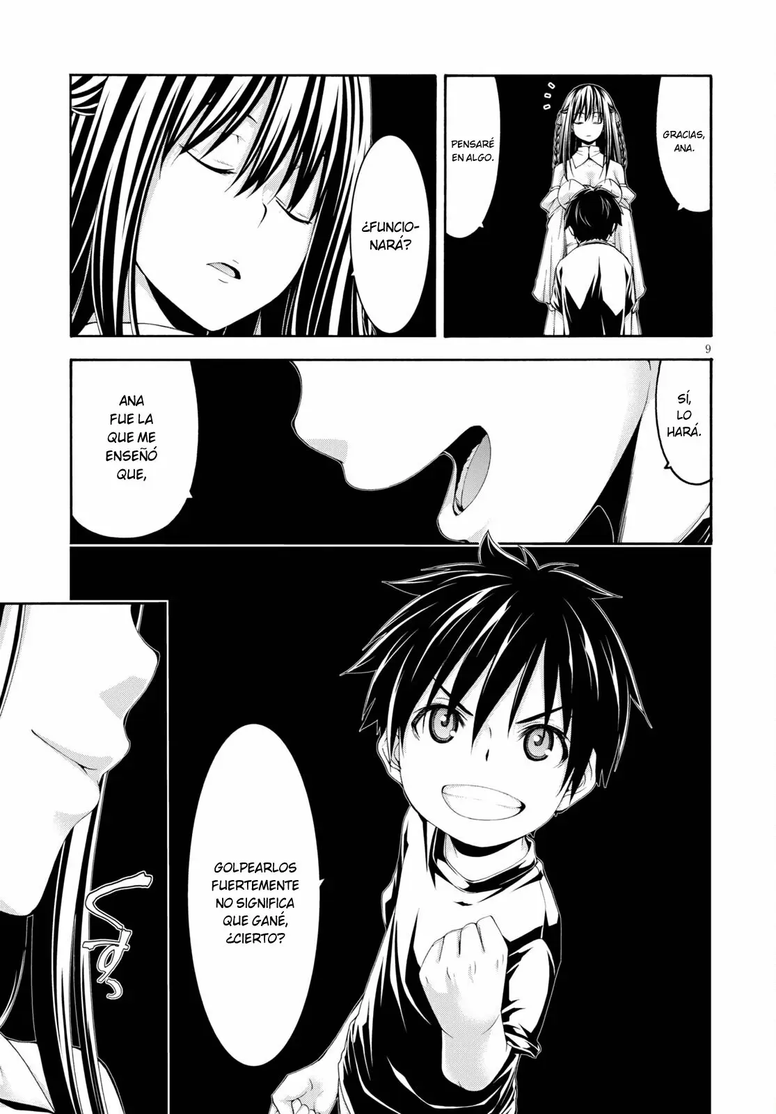 Trinity Seven: 7-Nin no Mahoutsukai capítulo 129 página 9